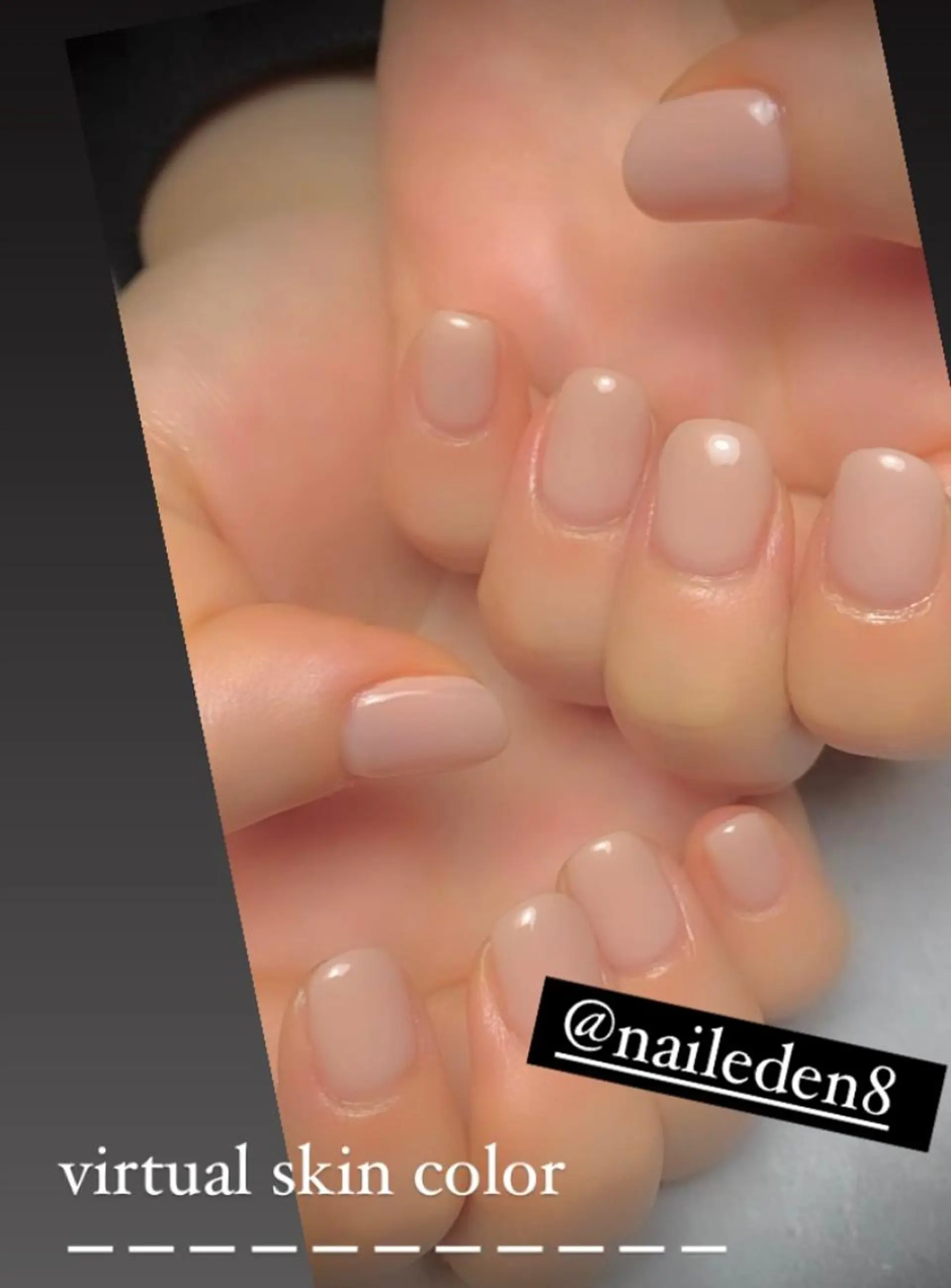 カラー ハンドネイル ハンドケア Eden　private nail saron所属・Eden ♾️のネイルデザイン