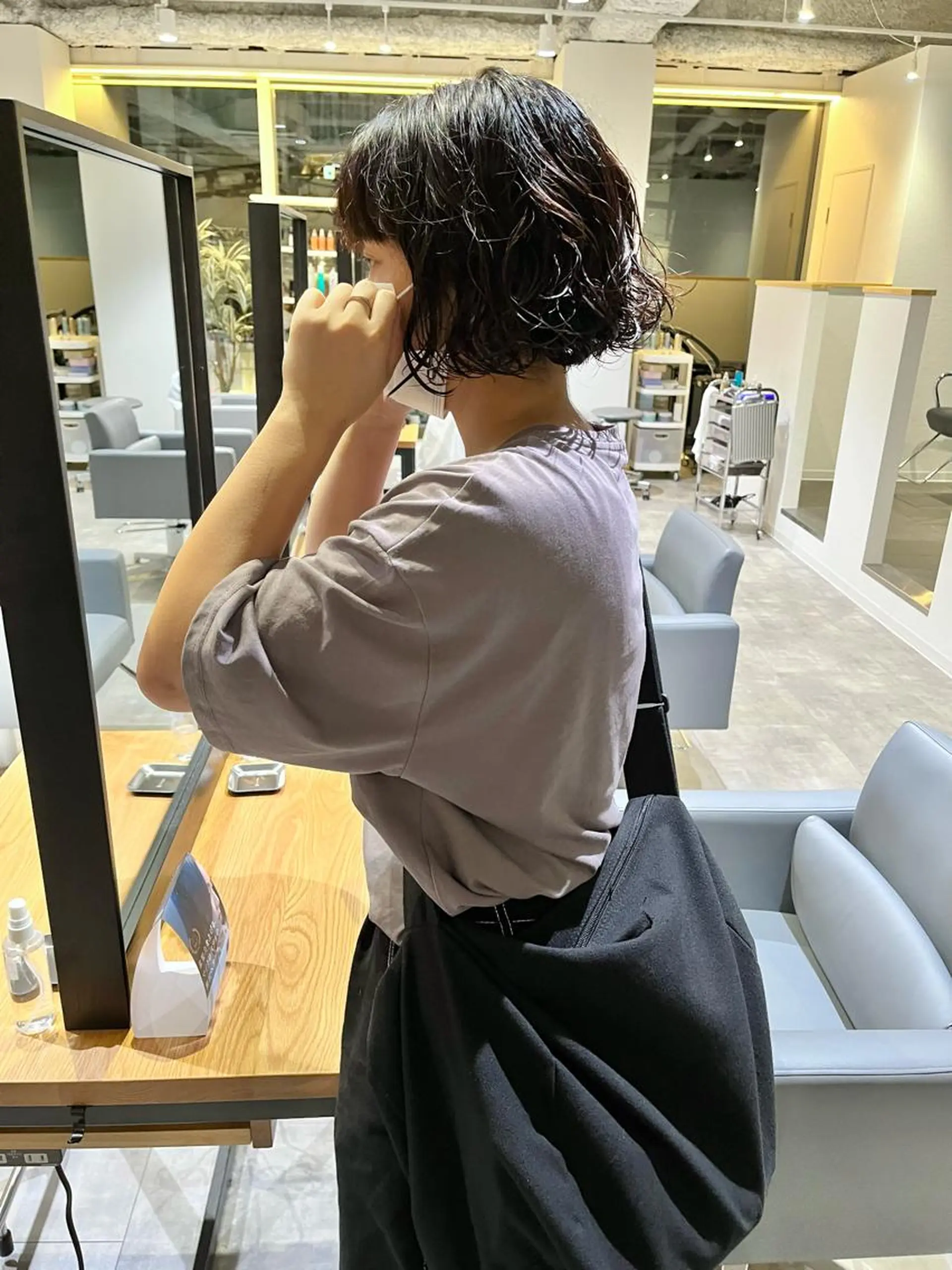 ショート パーマ ボブ ショートヘア カット パーマ ショート/パーマ/ カラー/FUKOのヘアスタイル