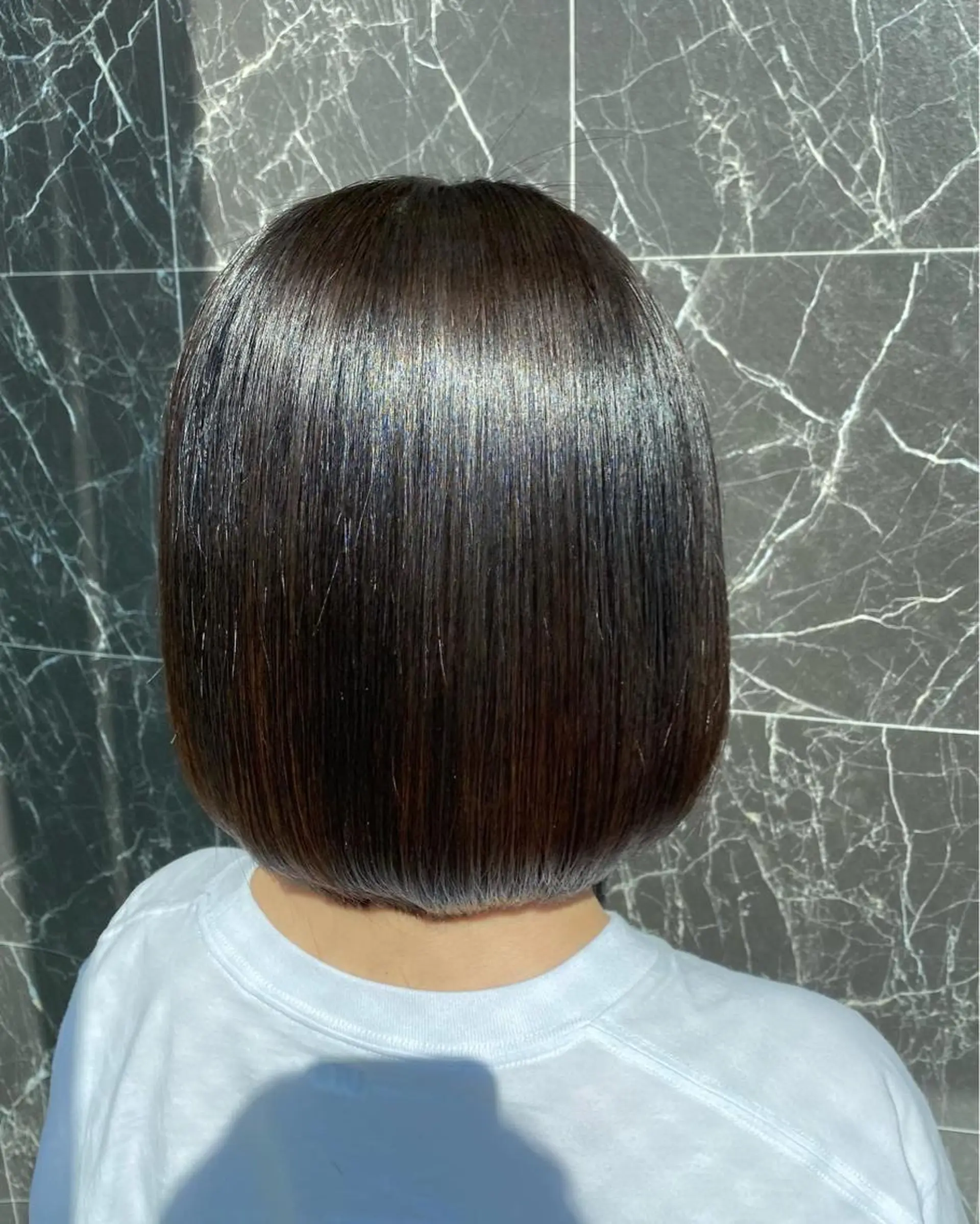 ミディアム 🔸縮毛矯正/髪質 改善カラー石崎🔸のヘアスタイル