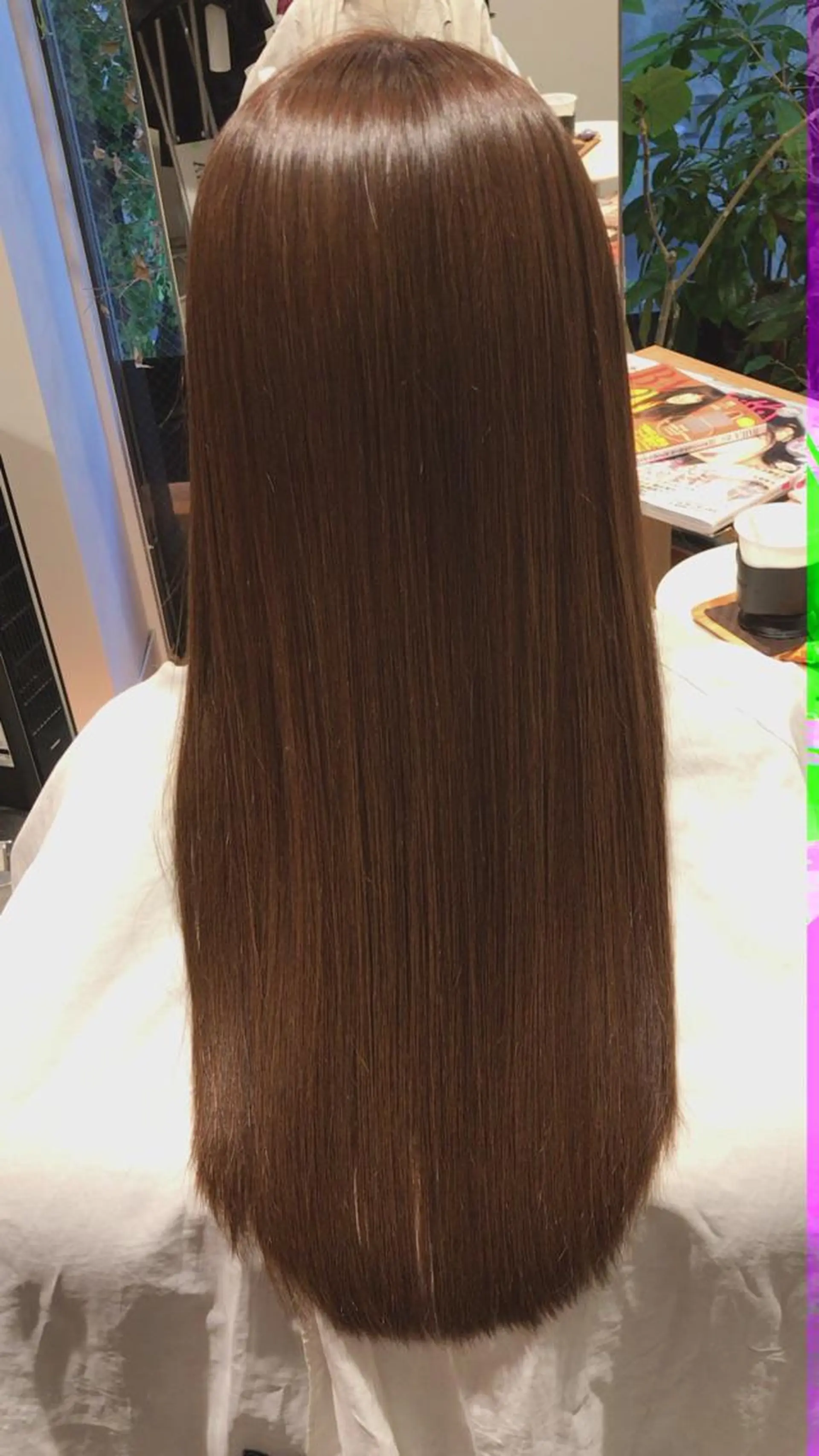 ロング カラー 酸性ストレート/ブリ ーチなし/中村 匠のヘアスタイル