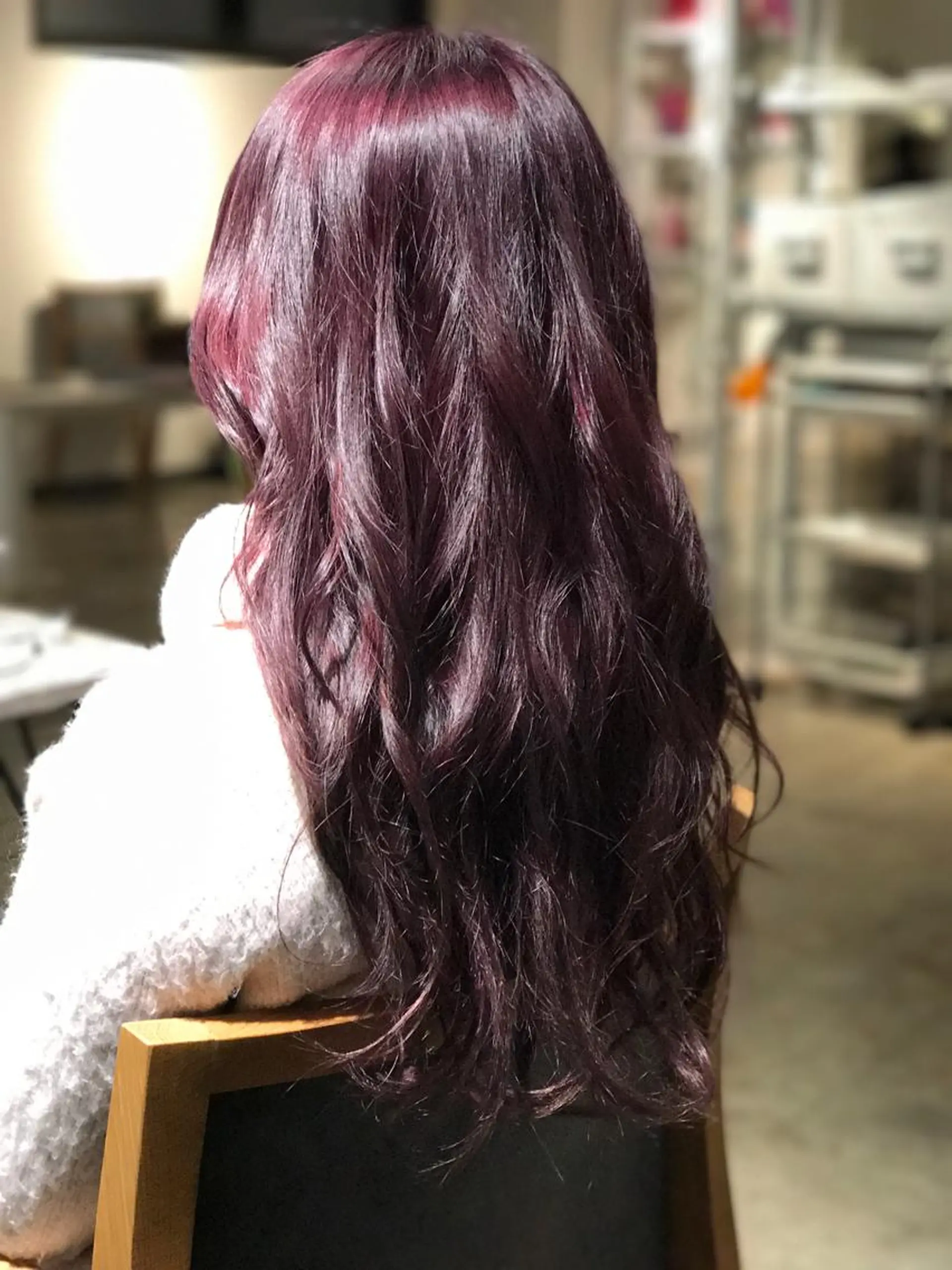 ミディアム セミロング ロング カラー 🌈ディレクター🌈 徳松優希のヘアスタイル