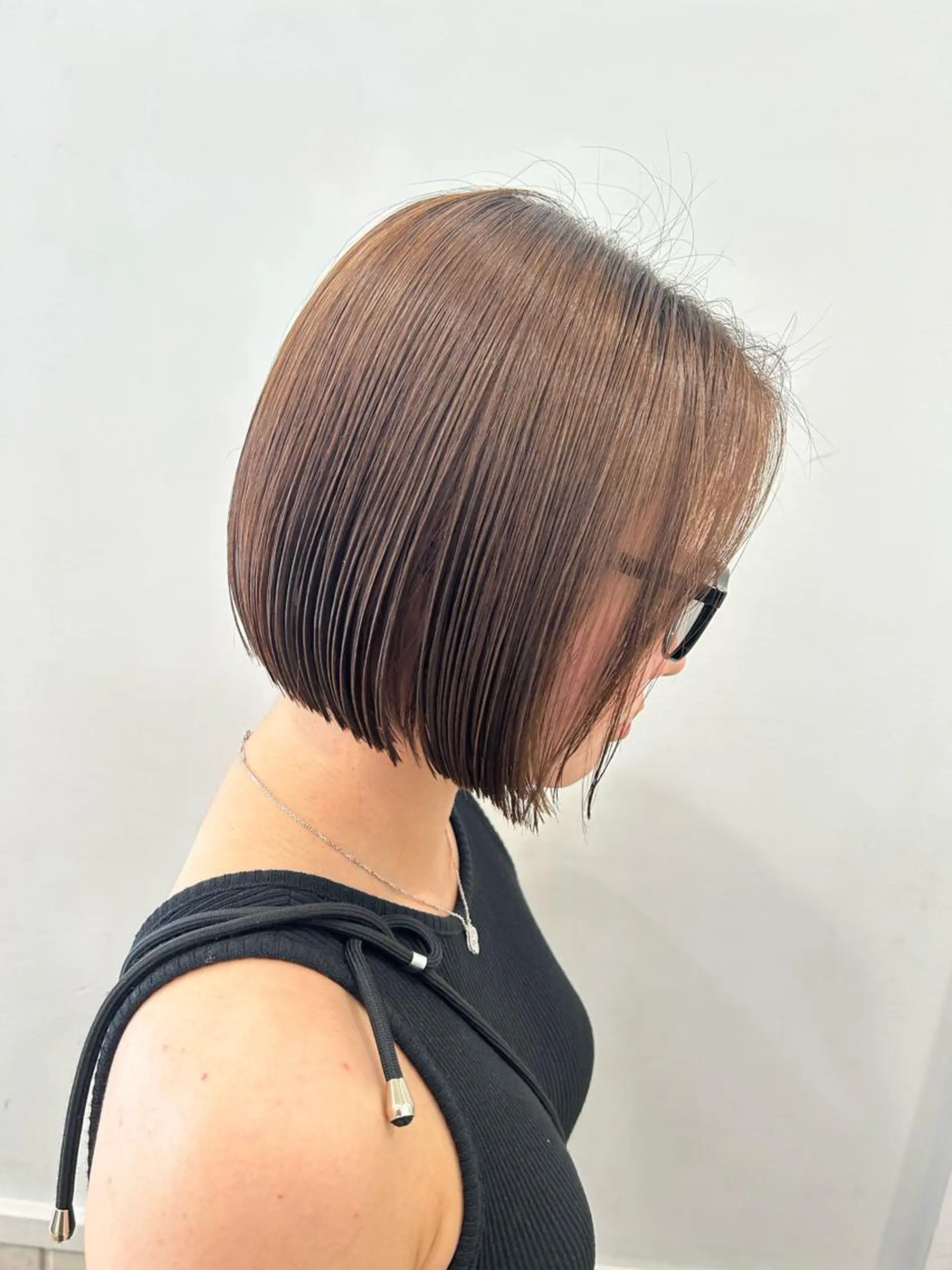 ショート カット トリートメント ぱつっとボブ/ 小野あかねのヘアスタイル