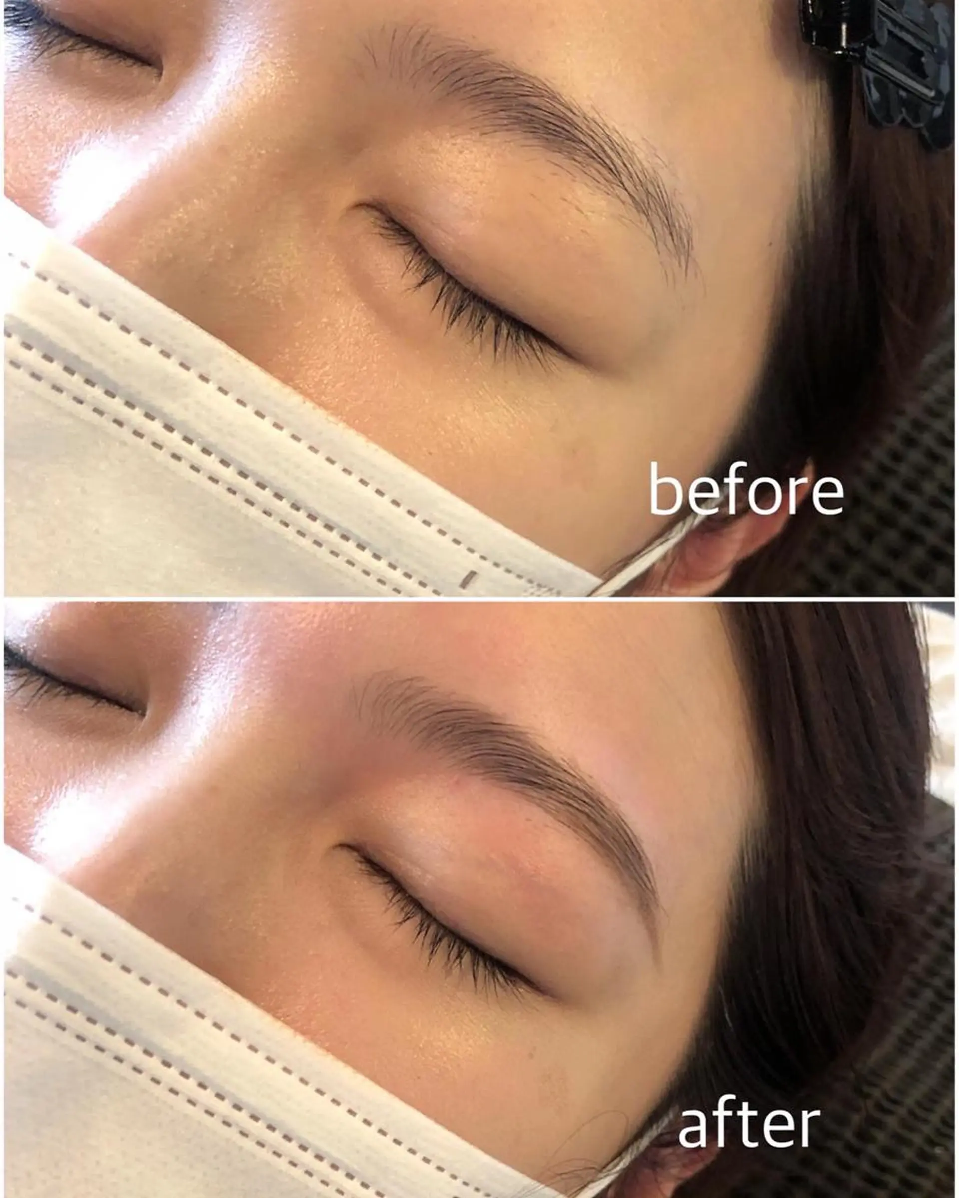 アイブロウ ハリウッドブロウリフト 眉毛　まつ毛パーマ suu梅田のエステ・リラクイメージ