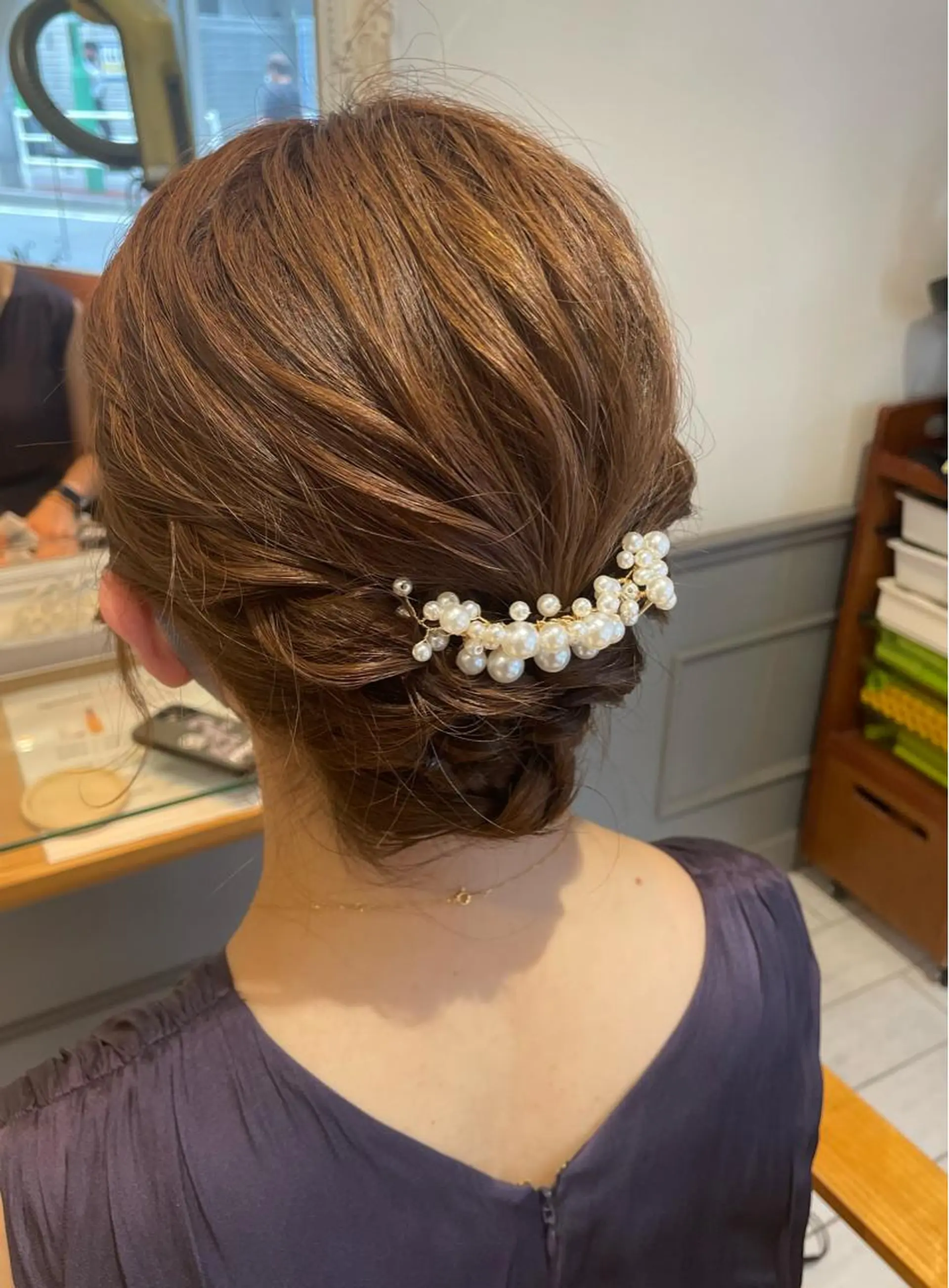 ヘアアレンジ ヘアセット 佐久間 成恵のヘアスタイル