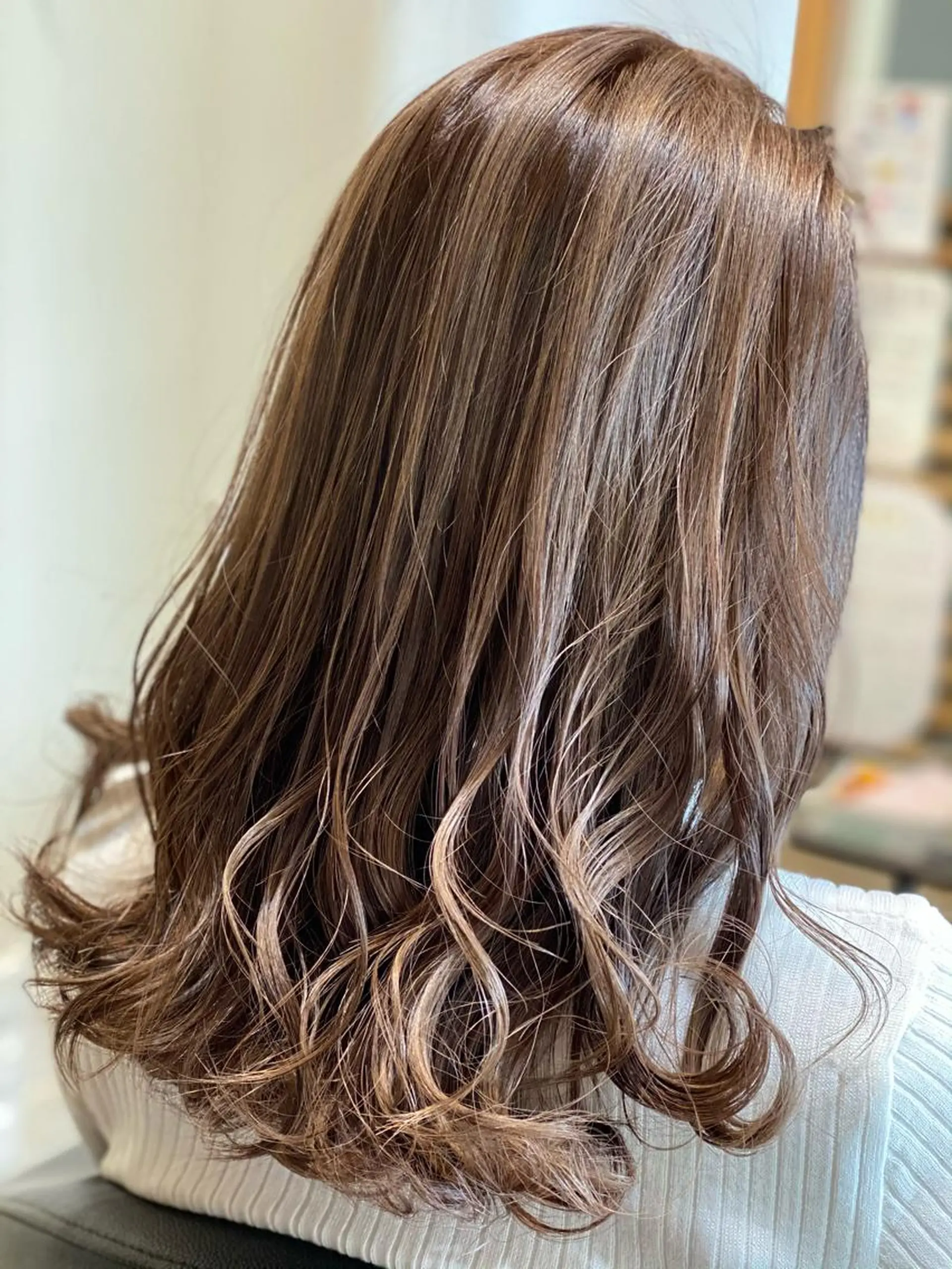 ロング カラー 関口 友行のヘアスタイル