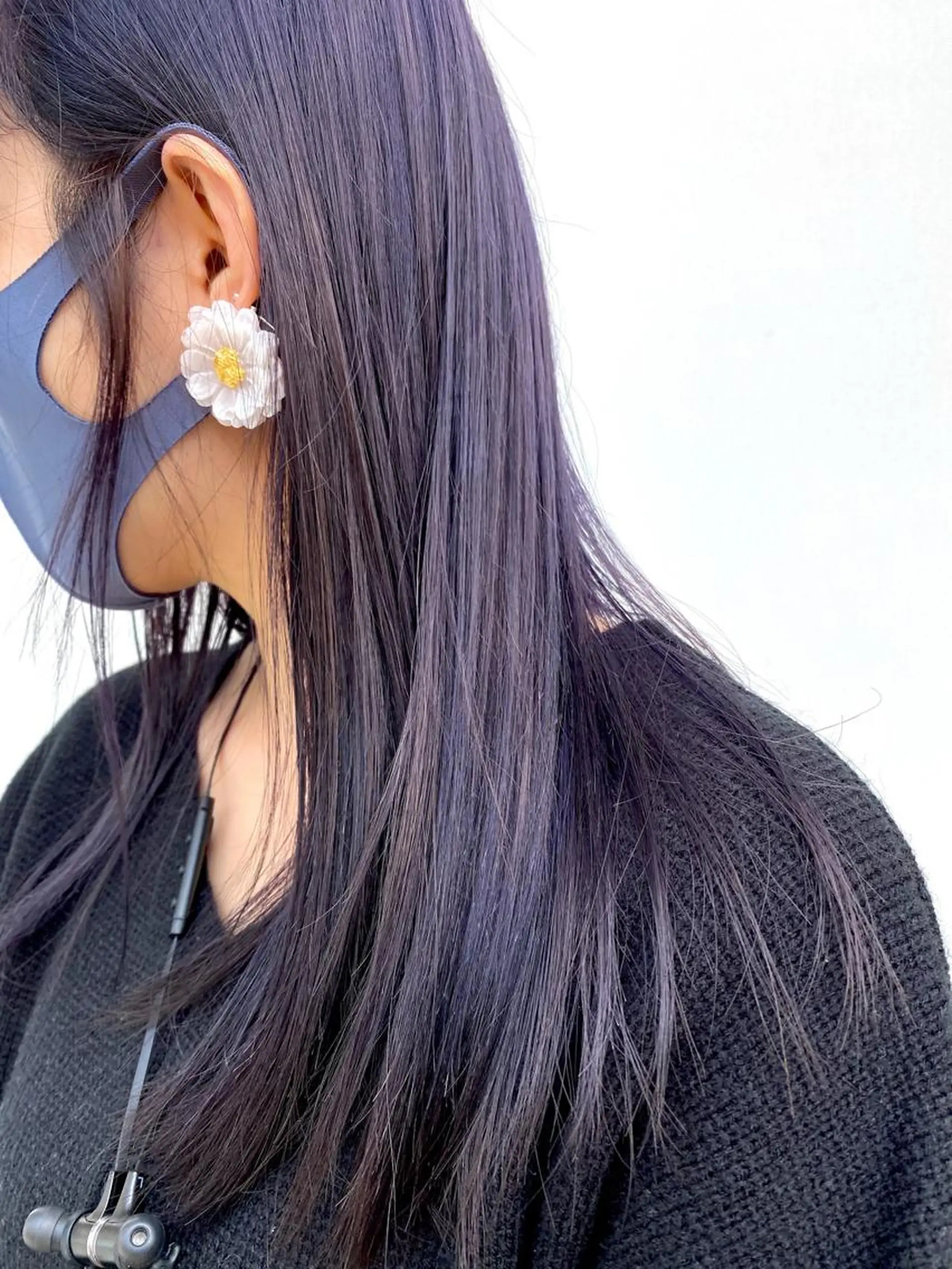 ロング ナカタケ ユウのヘアスタイル