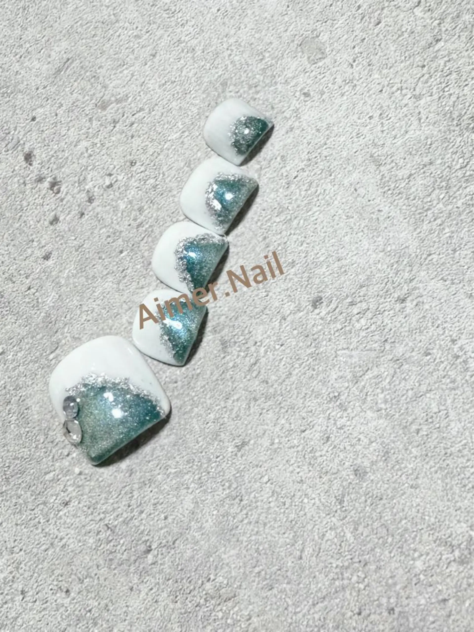 ネイル フットネイル フットネイル Aimer. Nailのネイルデザイン