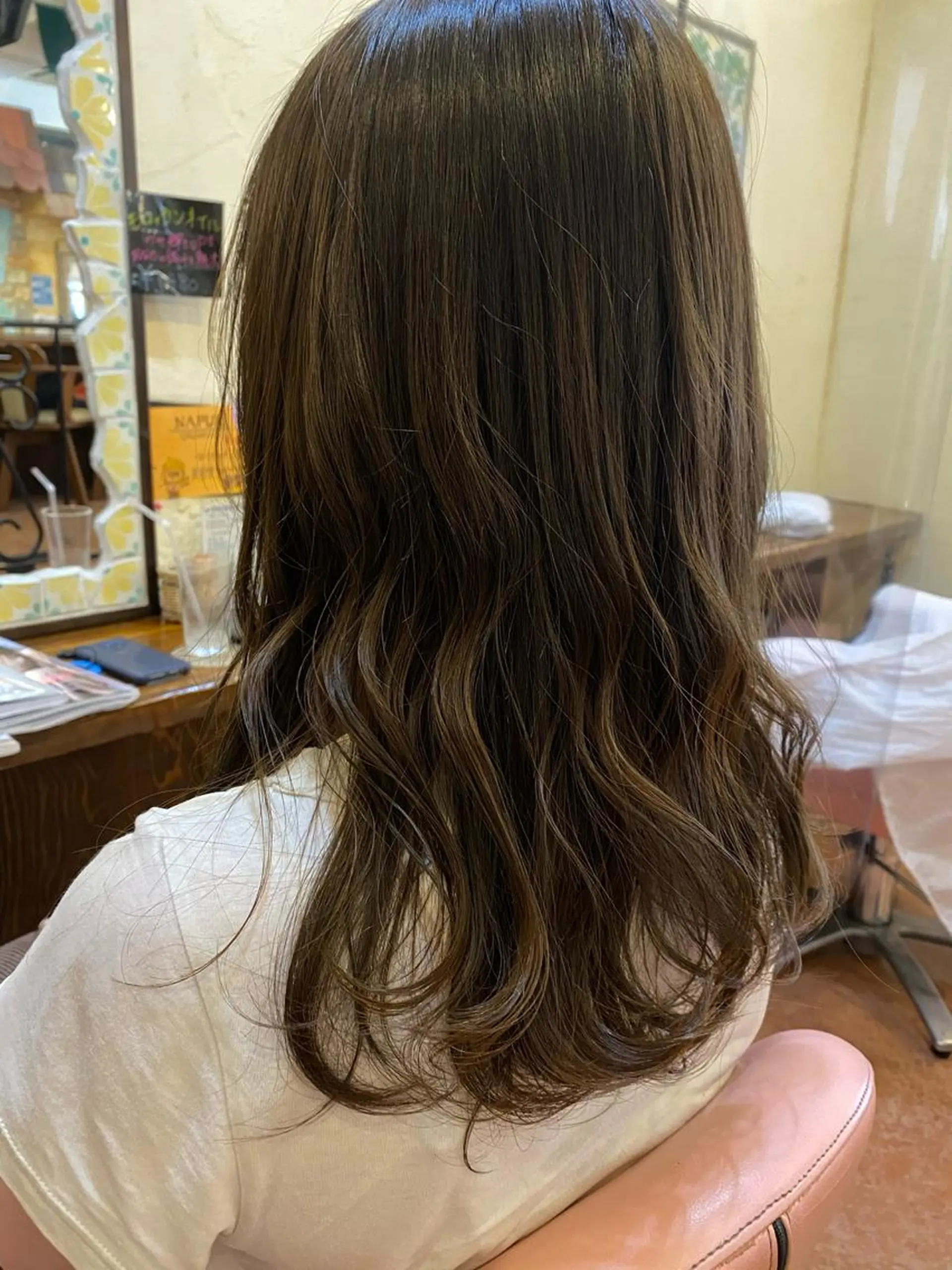 セミロング カラー パーマ 眉毛&まつ毛パーマ専門店Berry所属・清水 由佳のマツエク・マツパデザイン