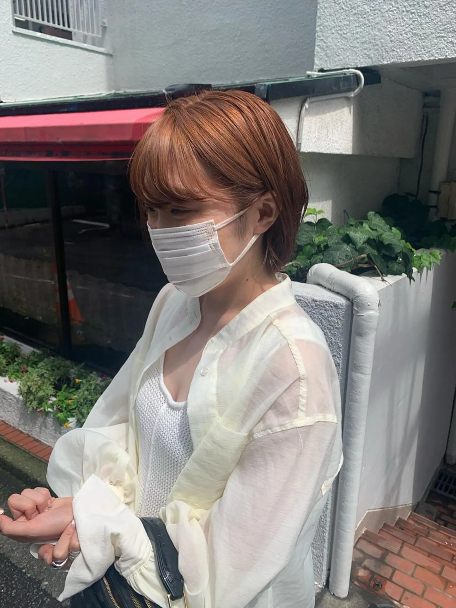 ショート カラー ヘアアレンジ カット ヘアカラー トリートメント ヘアセット SALOWIN原宿ash店所属・理想のハイトーンへ 🌙サイダサキのヘアスタイル