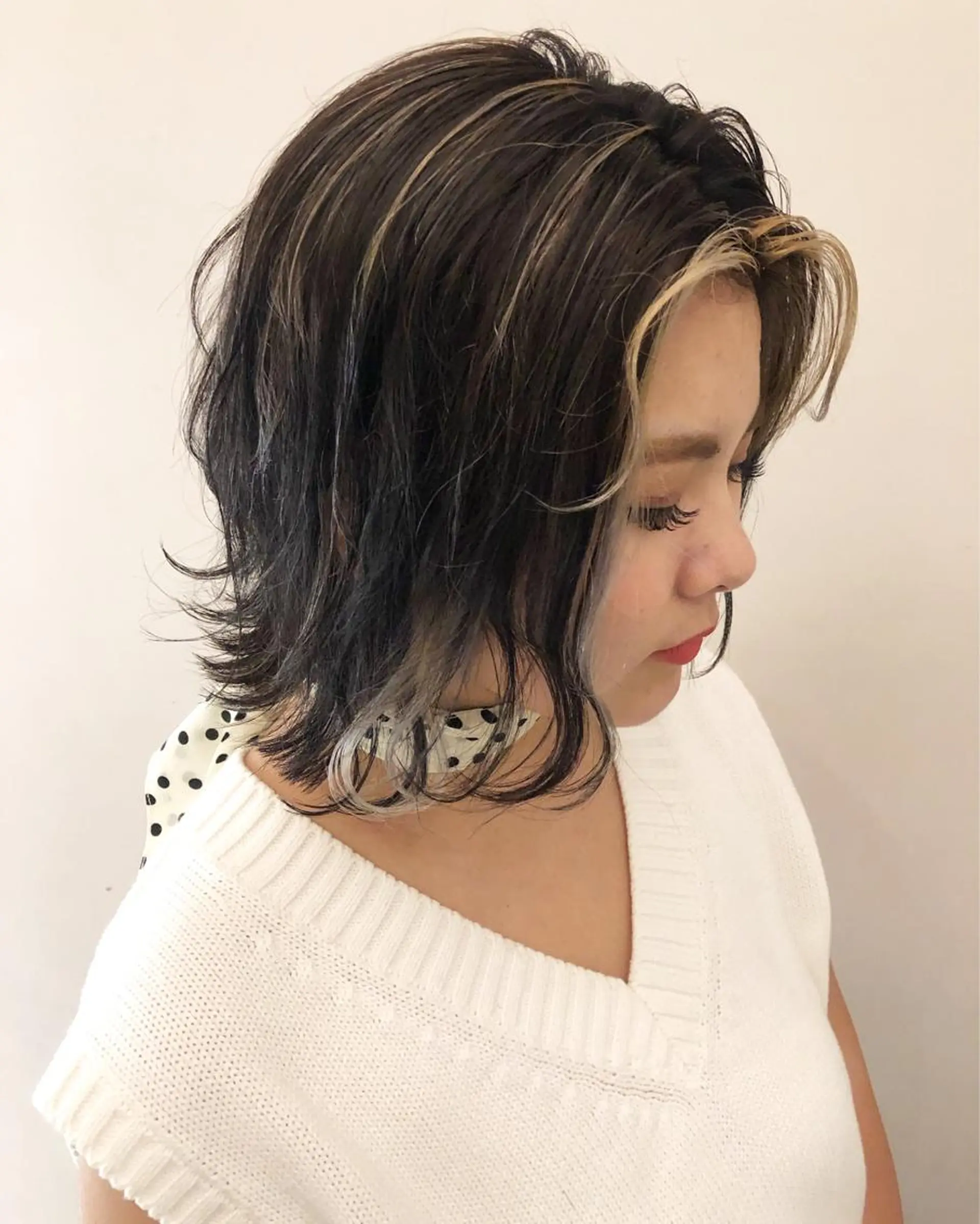 ショート カラー ヘアアレンジ ショートボブ💗 ヤマネシオリのヘアスタイル