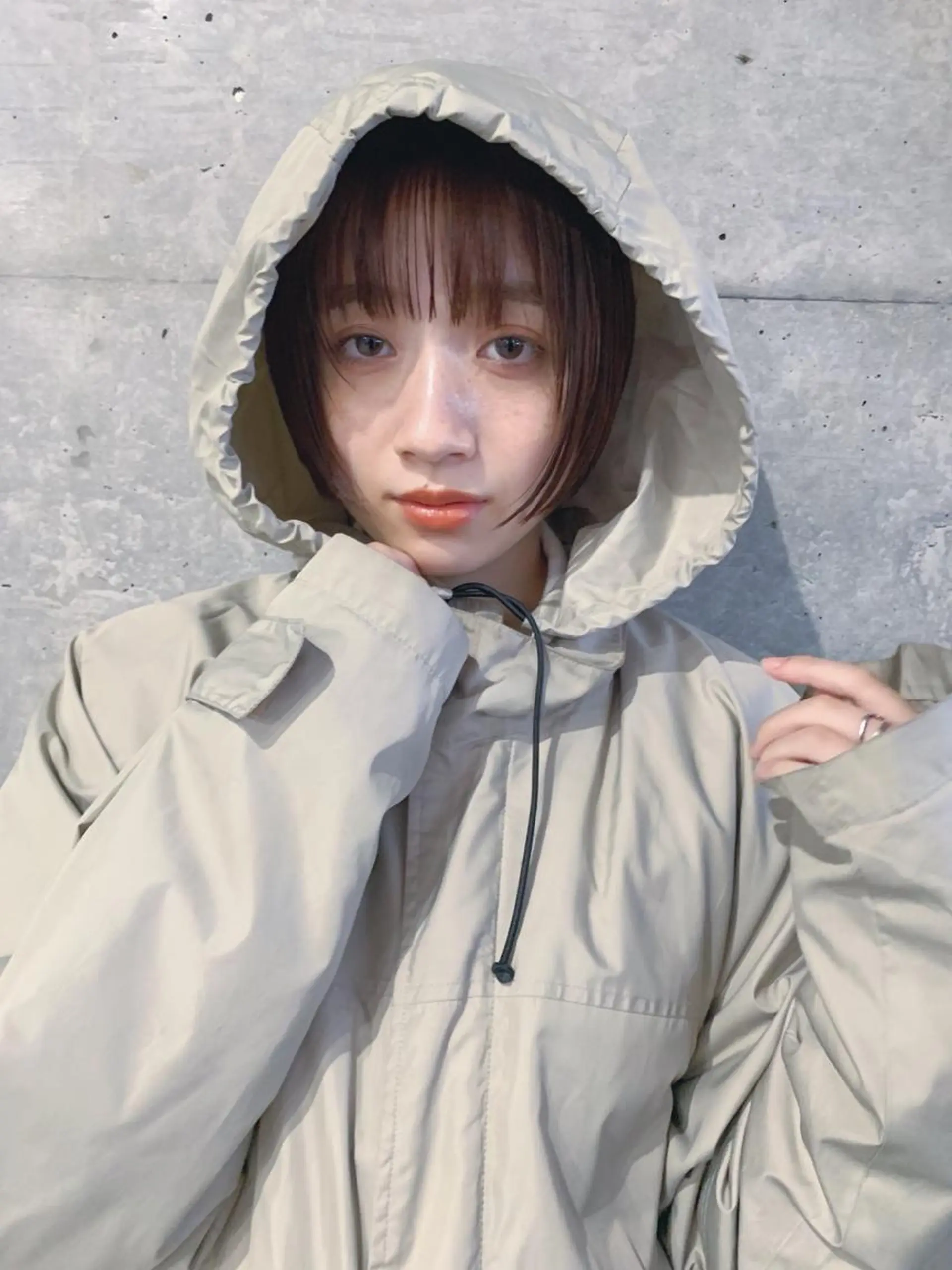 ショート ボブパーマコテ巻き風 パーマNo1深江秀平のヘアスタイル