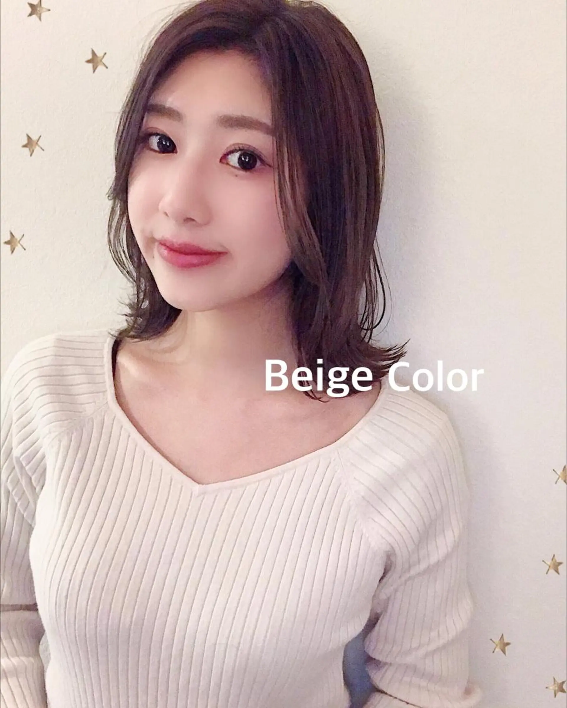 ミディアム カラー カット ヘアカラー salon AKIRA所属・市川 千夏のヘアスタイル