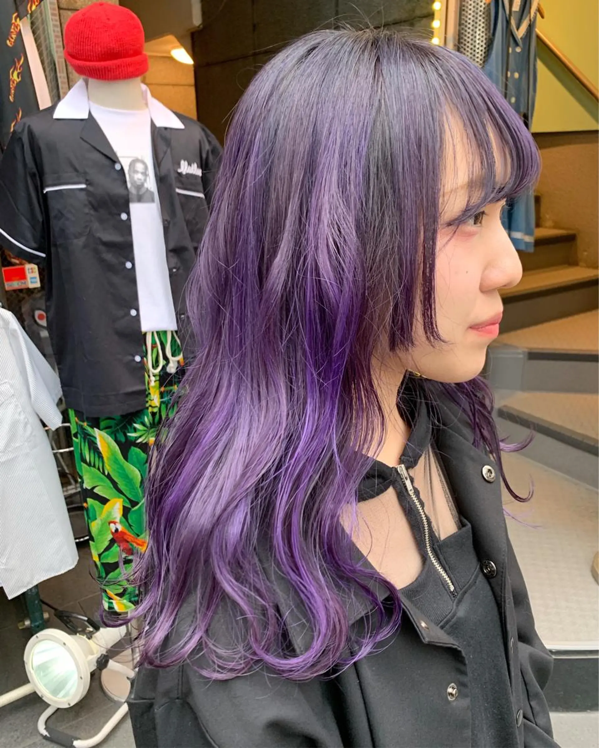 セミロング カラー ピンクベージュ/新潟 万代/高橋桃葉🍑のヘアスタイル