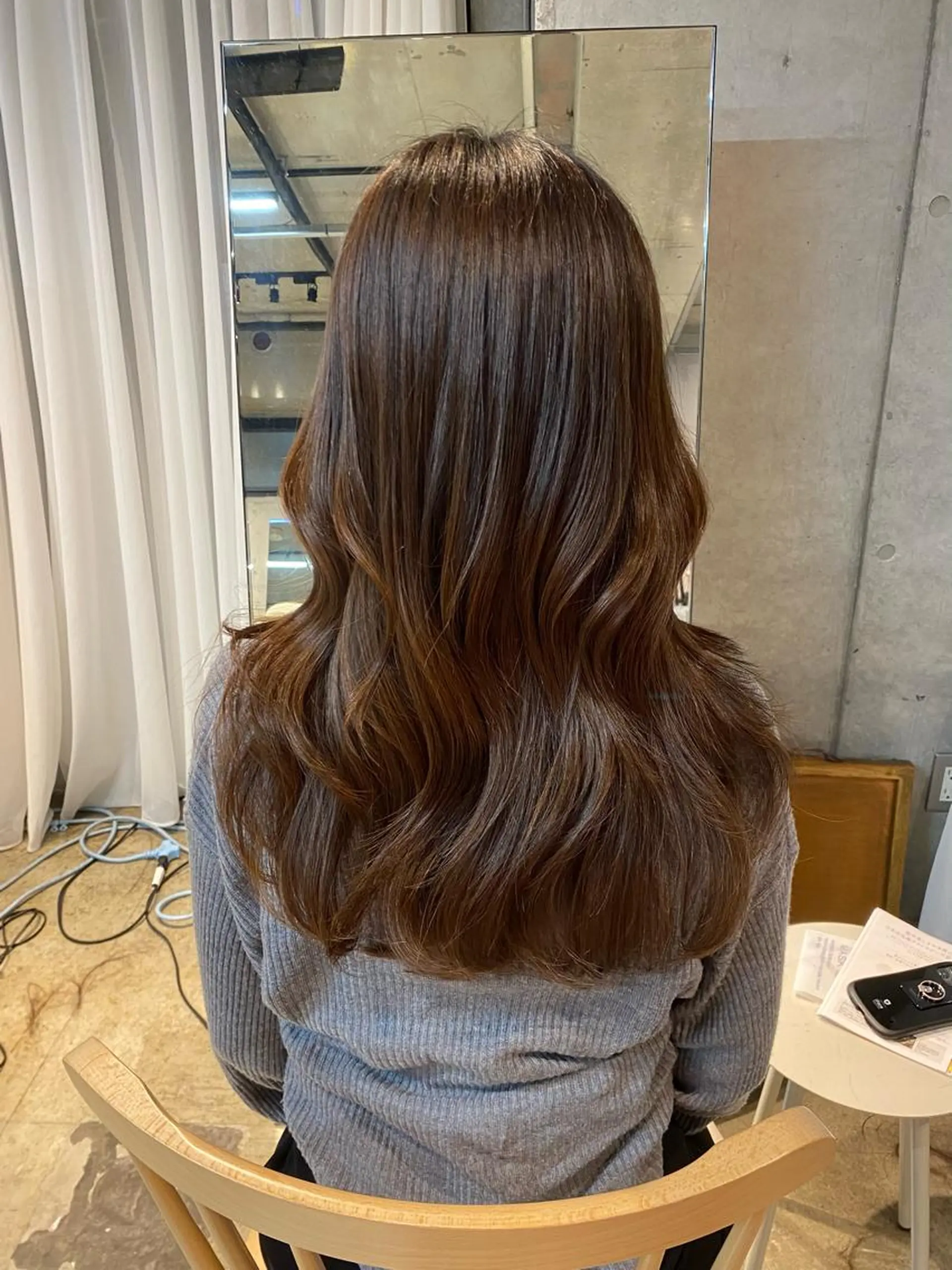 ロング 飯田 みづきのヘアスタイル