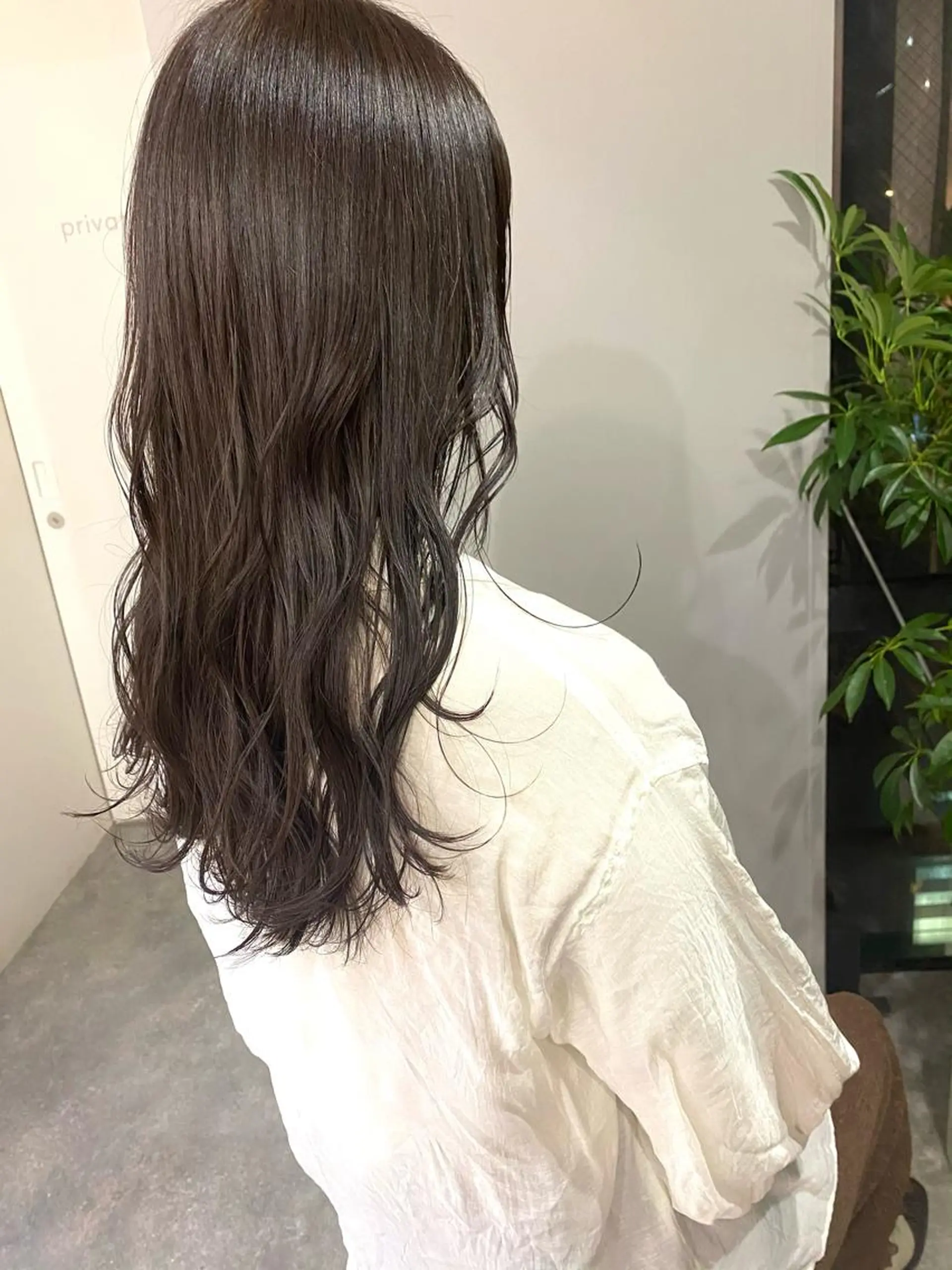 ミディアム カラー ヘアアレンジ ハイライトカラー ハイライト ボブ /ニュアンス/ satomi🧸💖のヘアスタイル