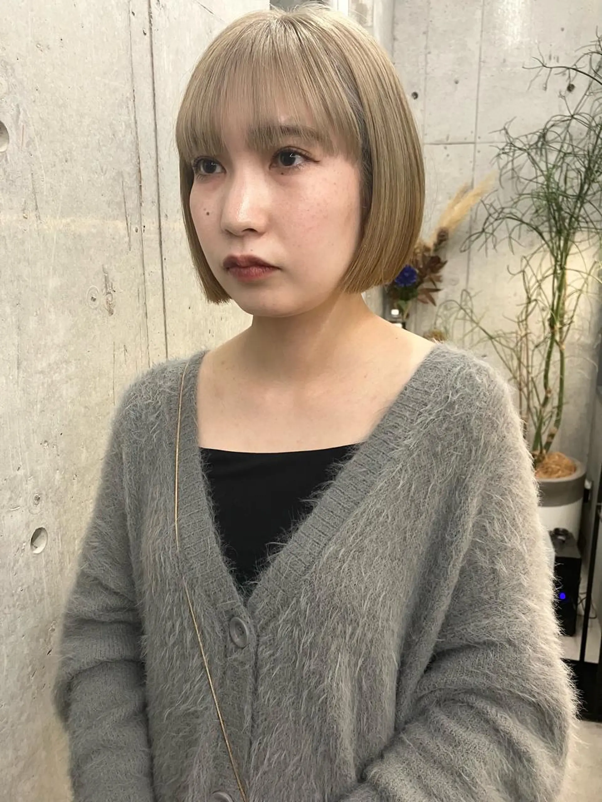 ミディアム 似合わせカットカラー 👩MINAのヘアスタイル