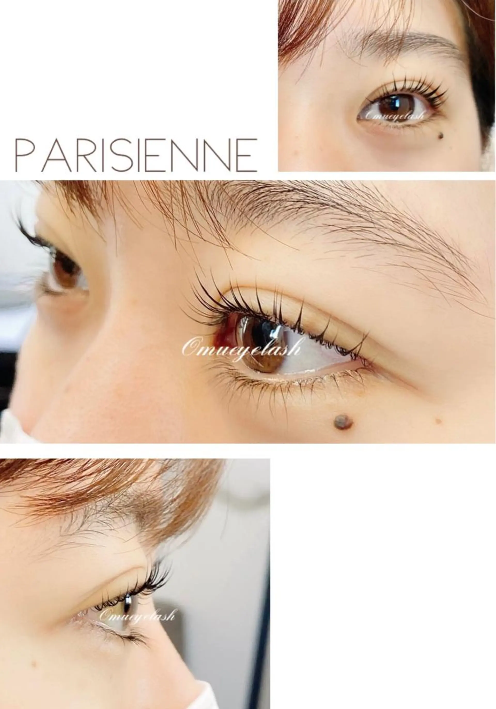 マツエク・マツパ 深夜も営業、国分寺駅 Omueyelashのマツエク・マツパデザイン