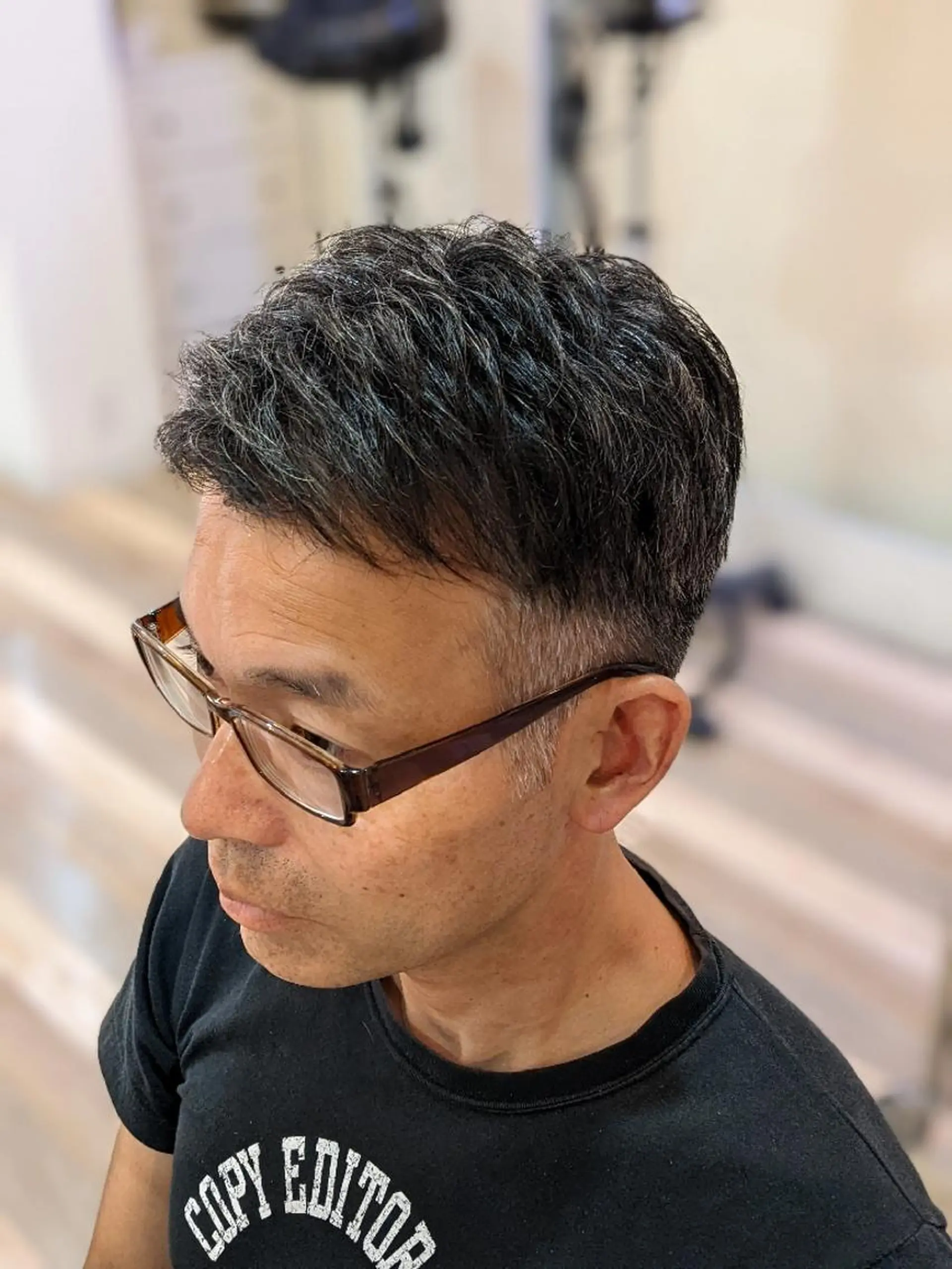 ショート メンズ 刈り上げ メンズベリーショート ベリーショート ショートヘア Russo(ルッソ)所属・こにし/蒲生四丁目 /髪質改善/スパのヘアスタイル