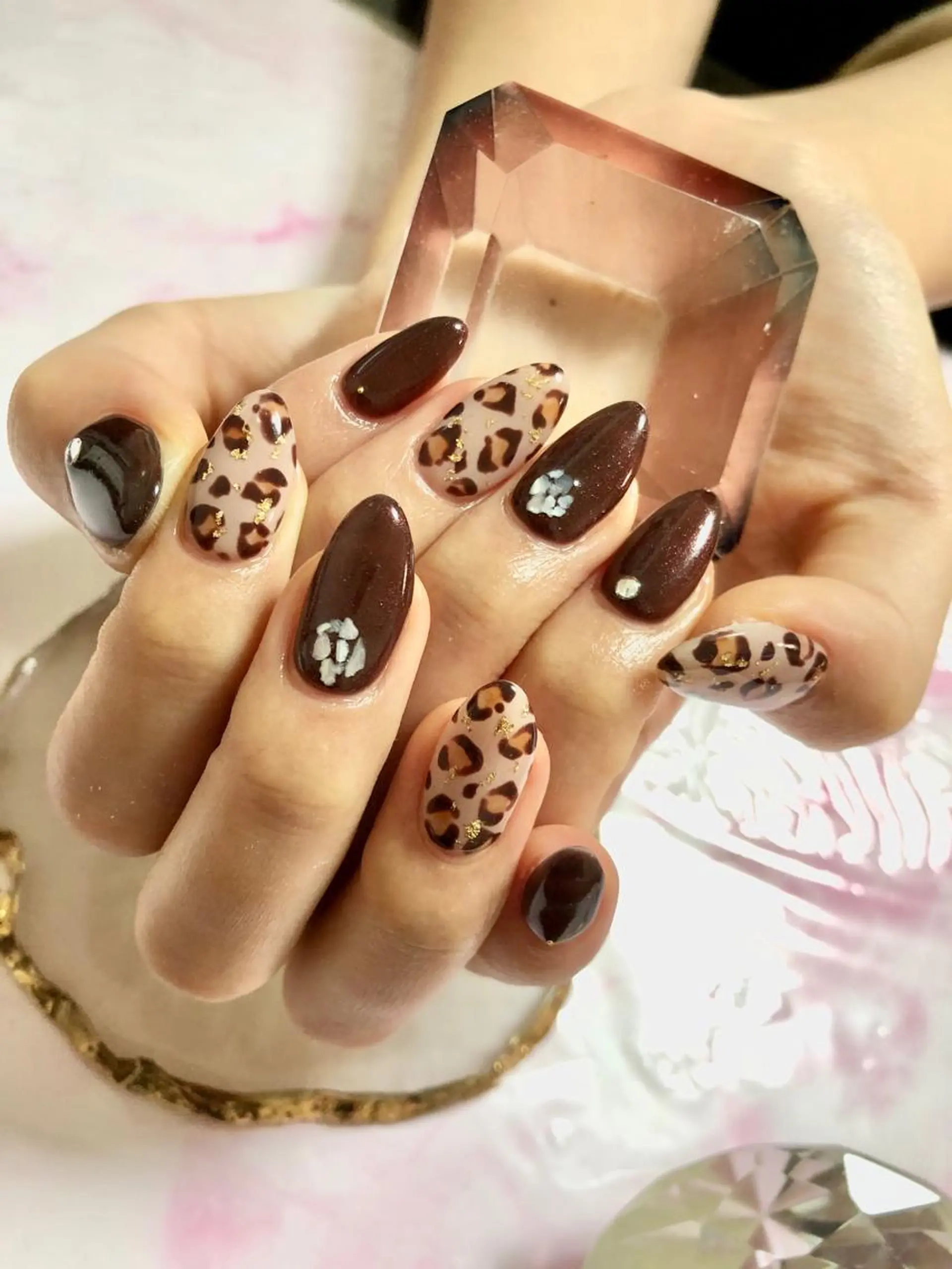 セミロング カラー キッズ ネイル ハンドネイル ハンドケア 💎ビューティサロン 湘南　RIRAN💎のネイルデザイン