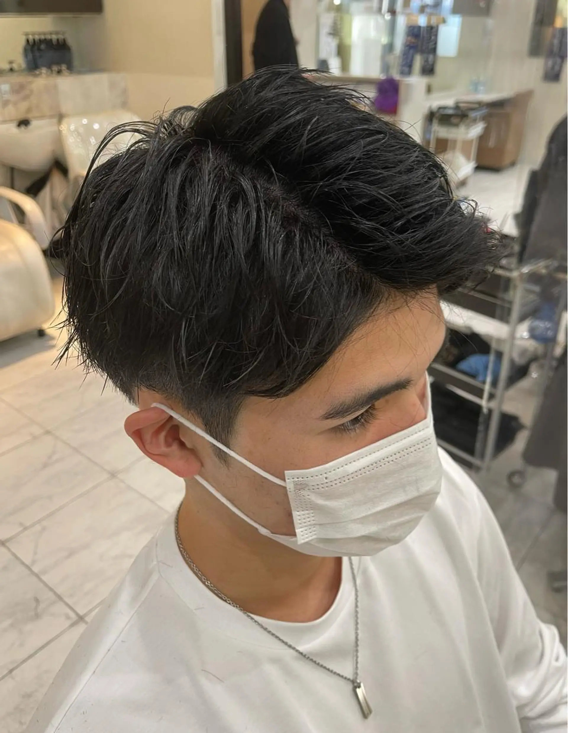 ショート ❄️メンズカット 落合諒❄️のヘアスタイル