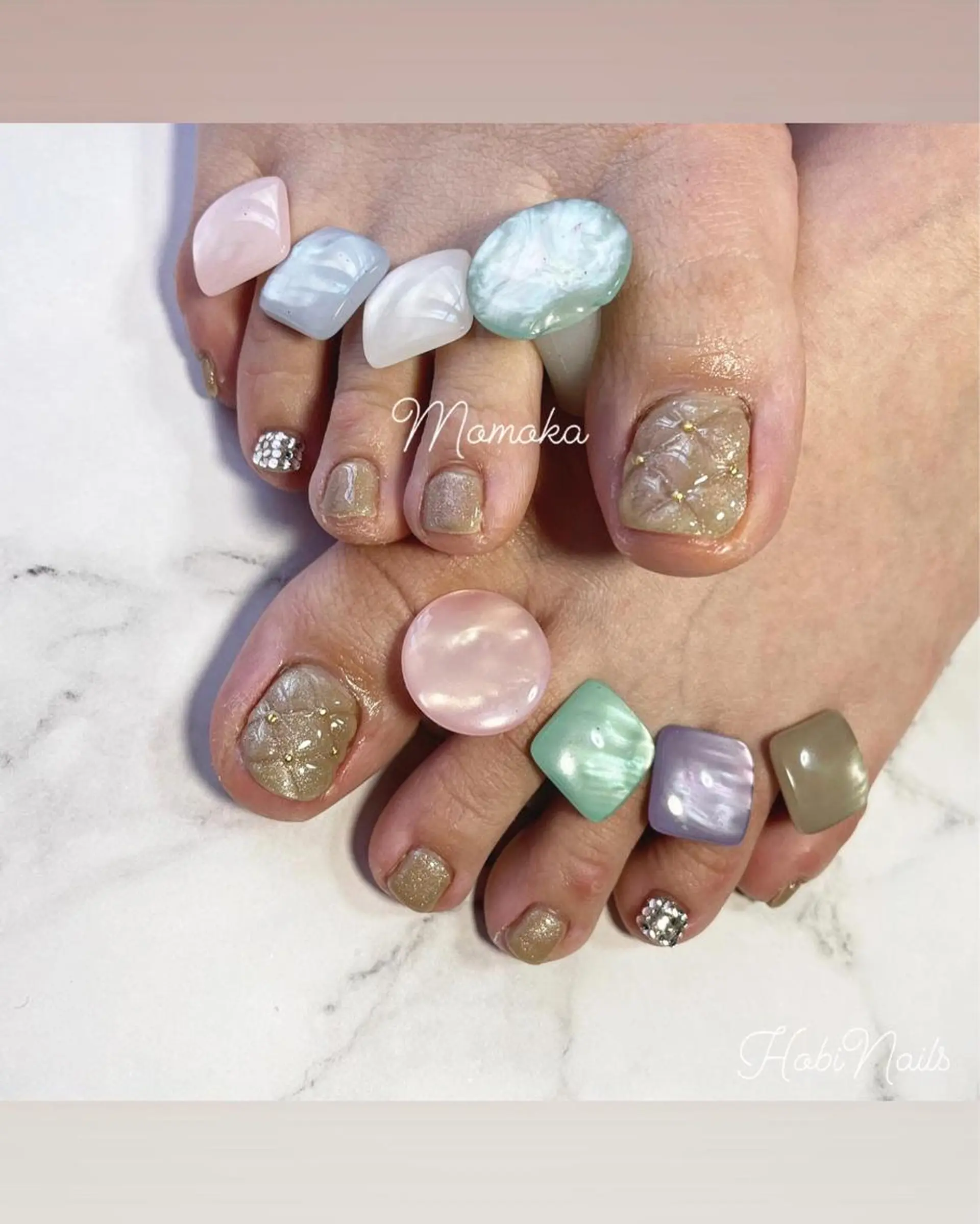 ネイル マグネットネイル momoka_nails所属・Momo nailsalonのネイルデザイン