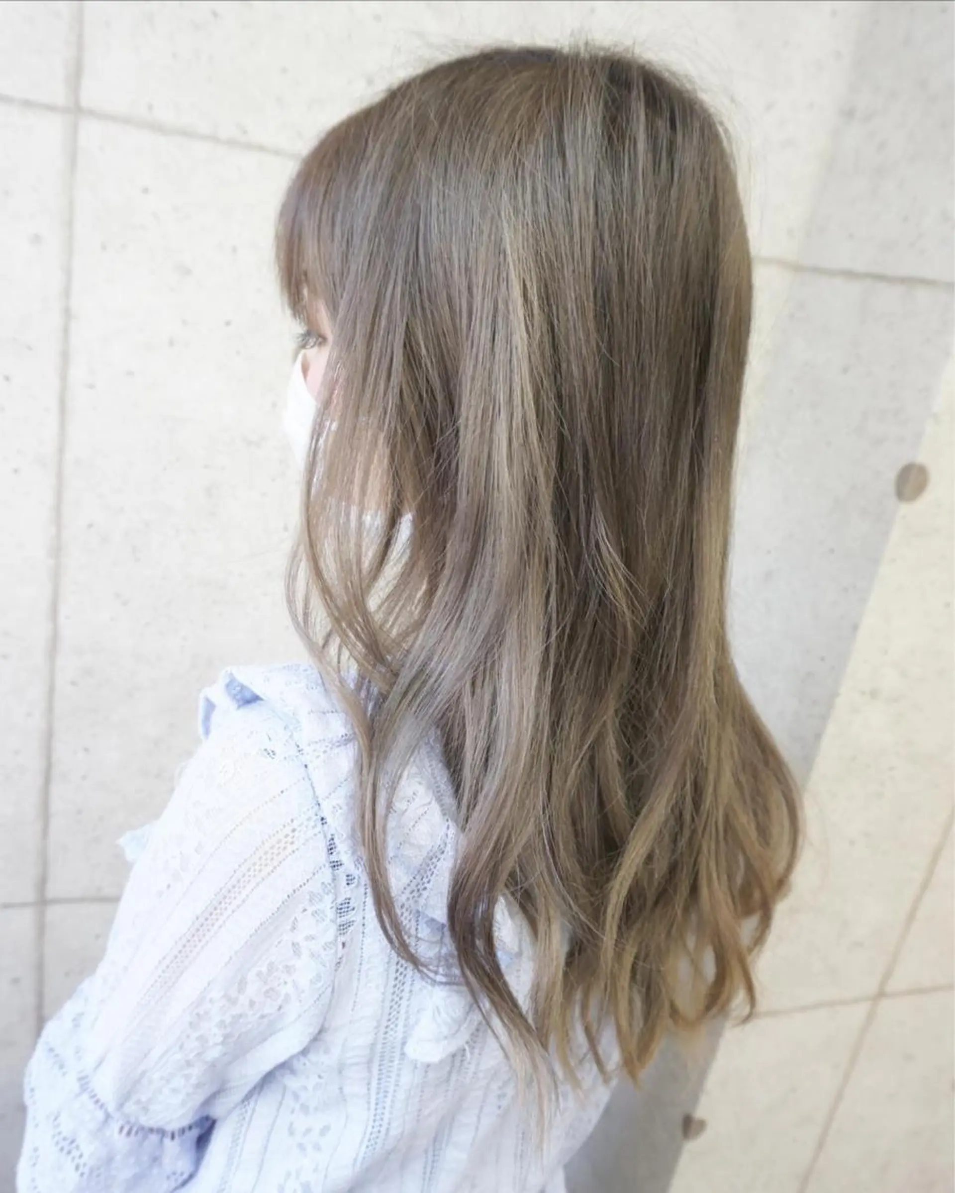 セミロング カット ヘアカラー トリートメント hair teria ryu 大塚のヘアスタイル