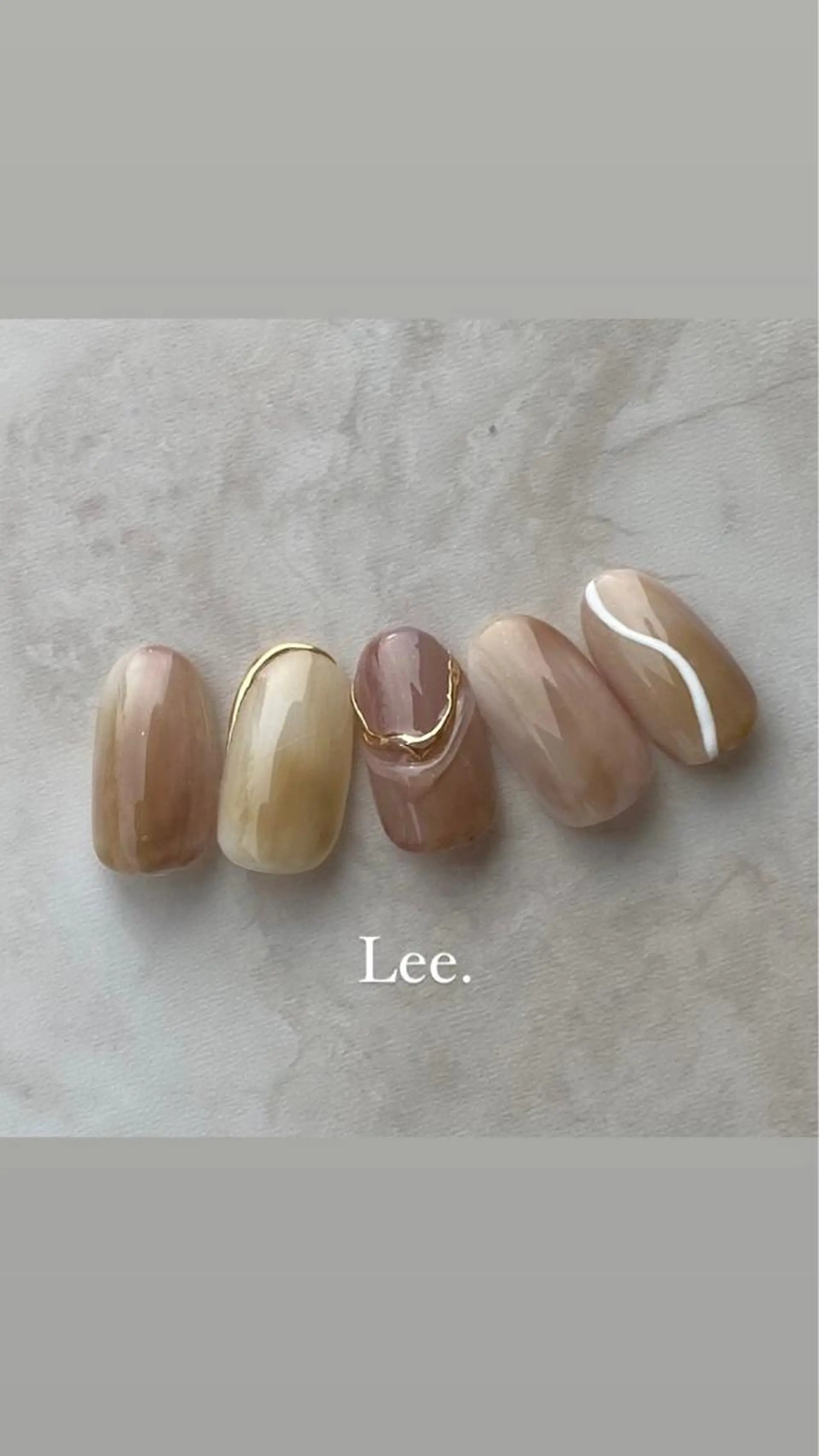 ネイル ハンドネイル Lee.nail ハルカのネイルデザイン
