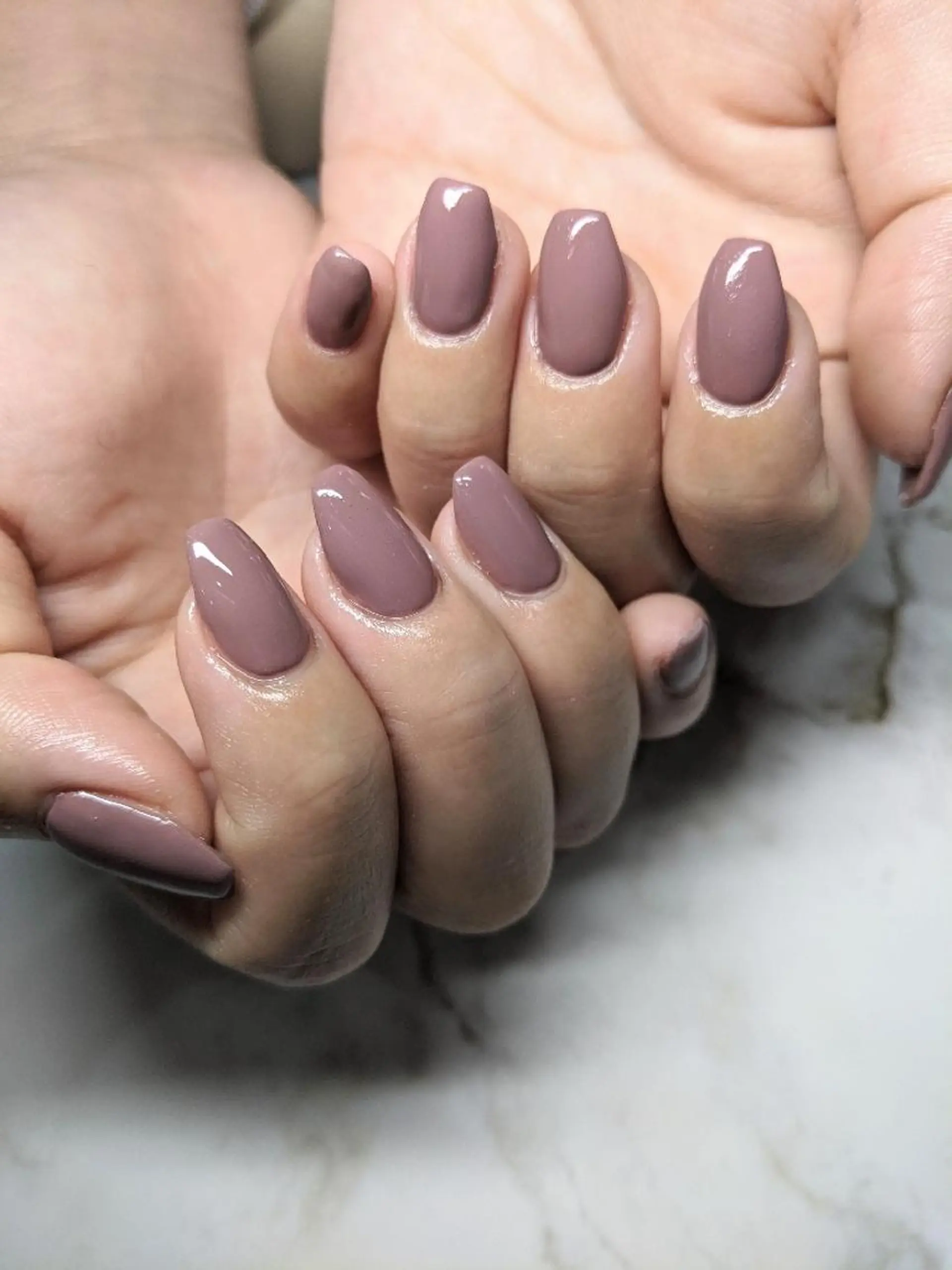 ネイル ワンカラーネイル Beaute Pure_Mのネイルデザイン