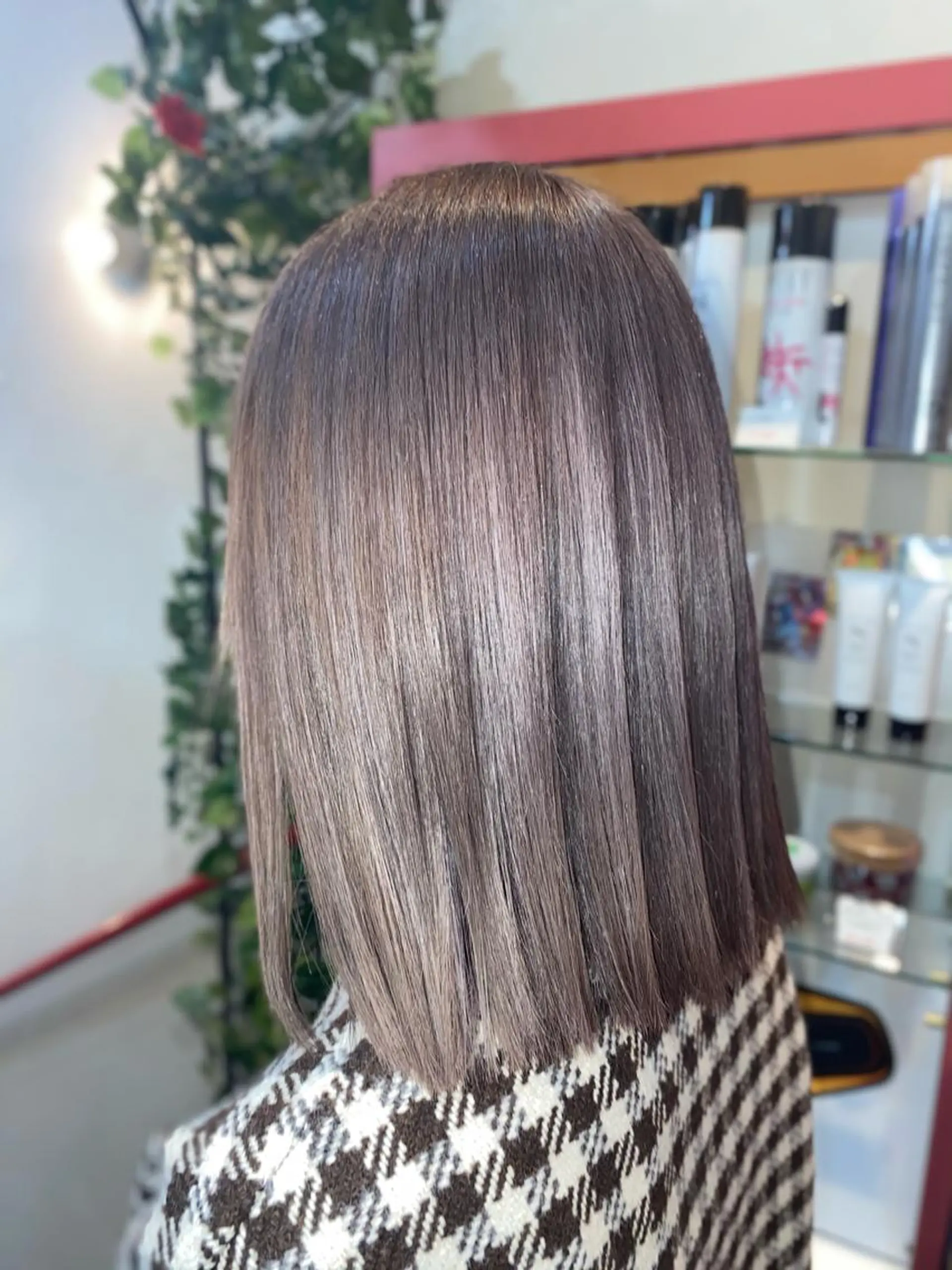 ミディアム ヘアカラー ゆぴ☾‪/推しカラー /ハイトーンのヘアスタイル