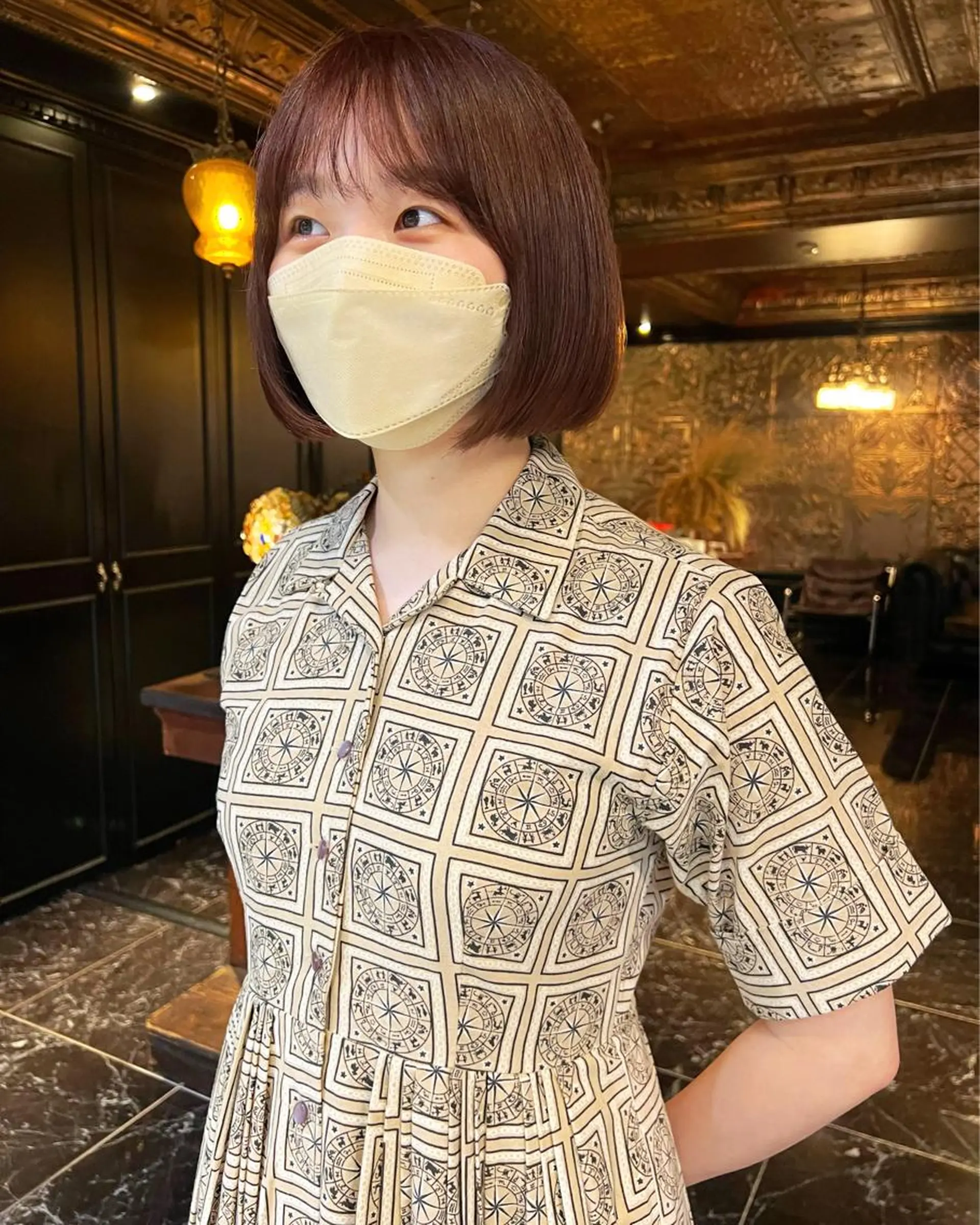 ショート カラー haco＋所属・圧倒的デザイン力 店長🎨RENAのヘアスタイル