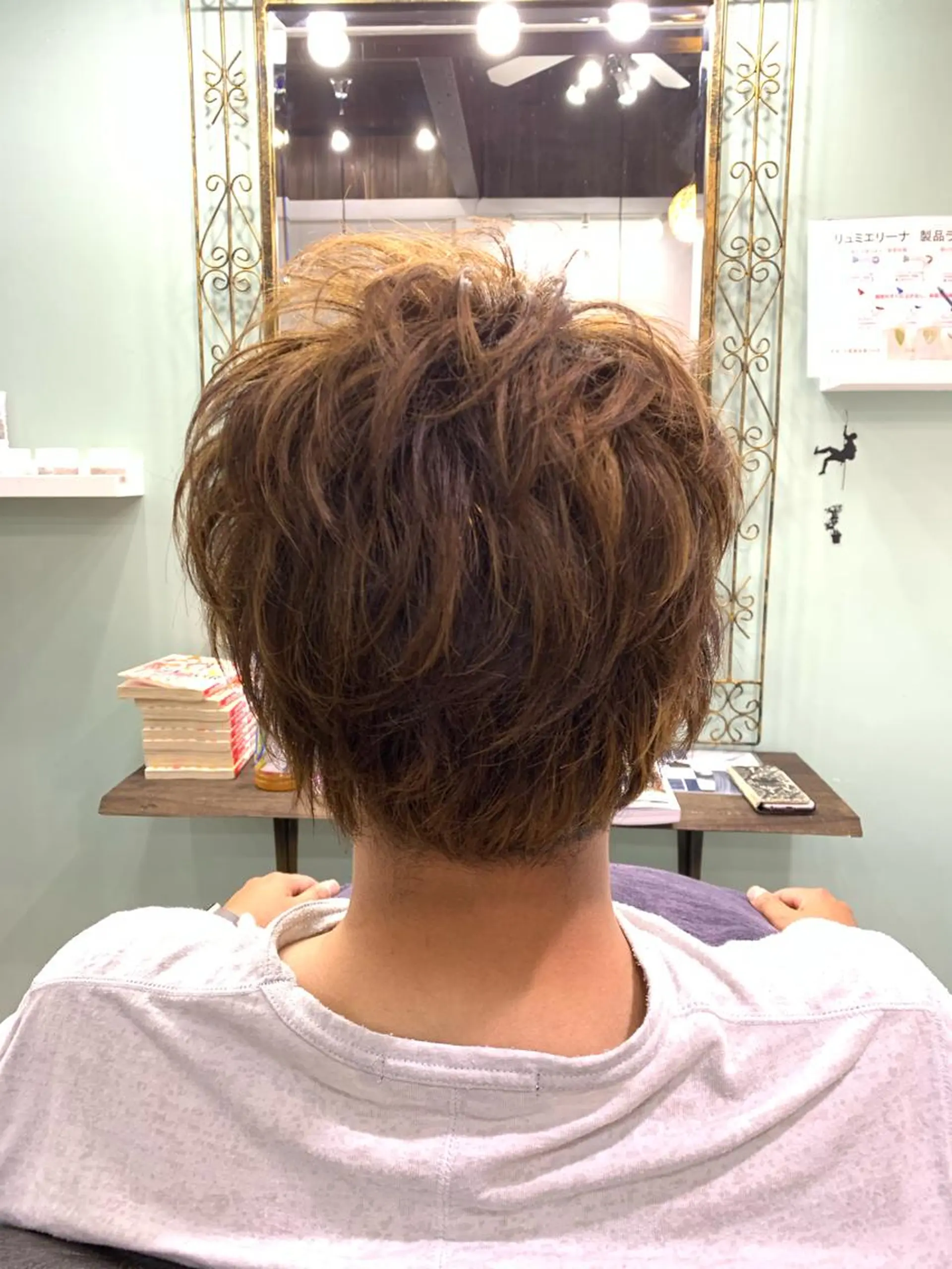 カラー パーマ メンズ R ri R takagiのヘアスタイル