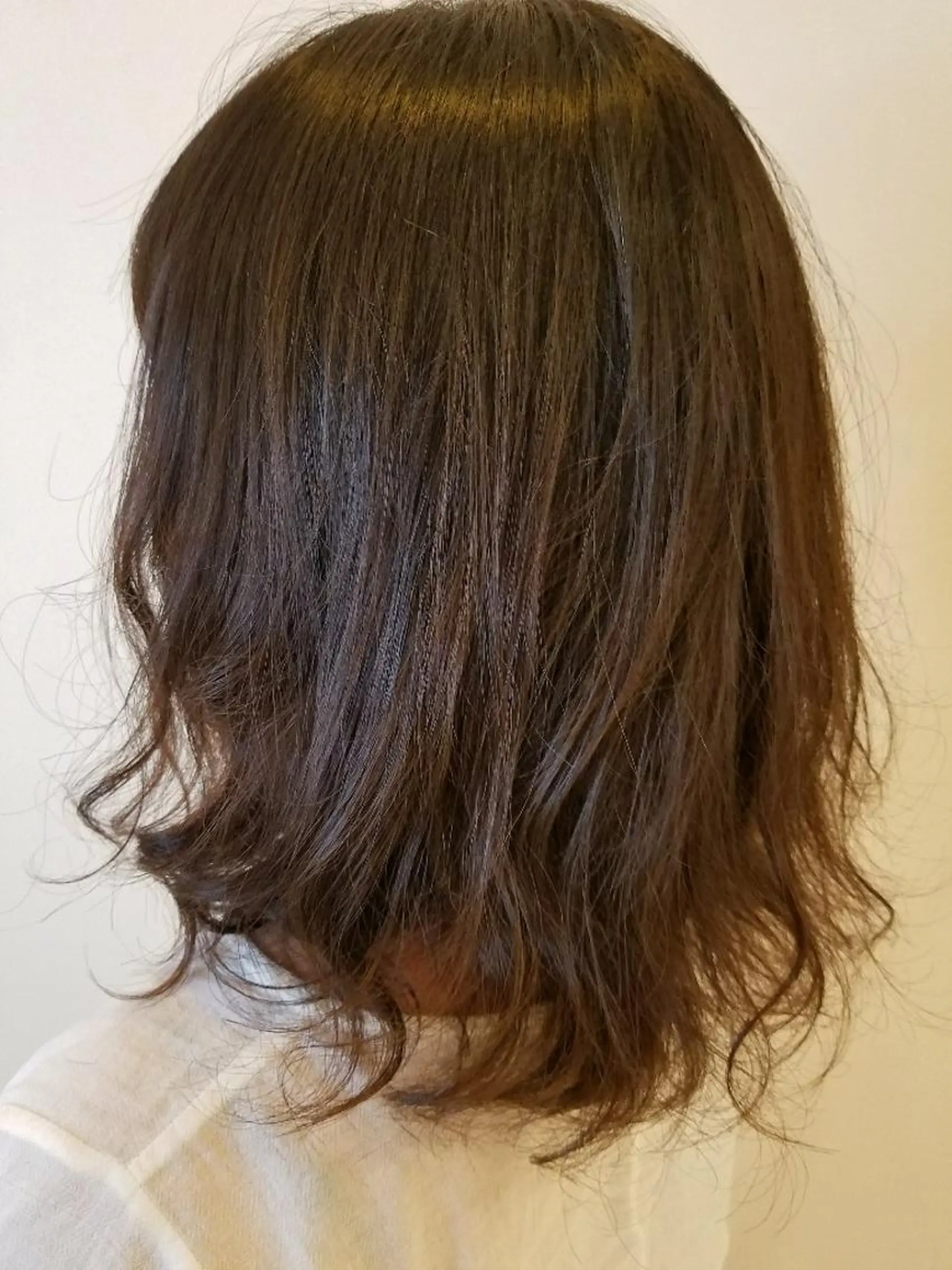 ミディアム パーマ ミディアムパーマ 髪質改善/ハイライト 小林秀樹のヘアスタイル