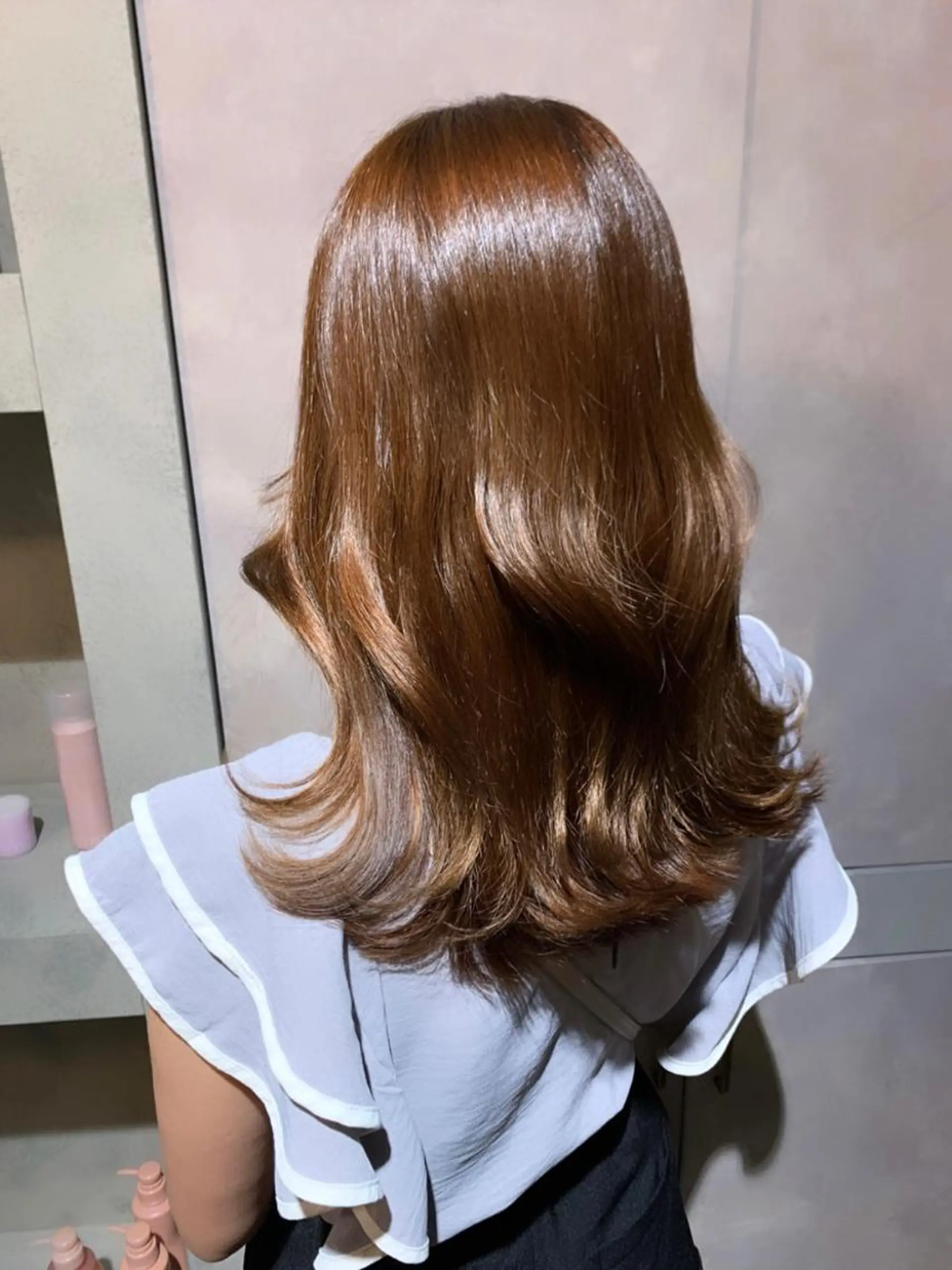 セミロング カラー カット ヘアカラー I’ve所属・💘大人可愛く💘 Natsuki❥❥❥のヘアスタイル