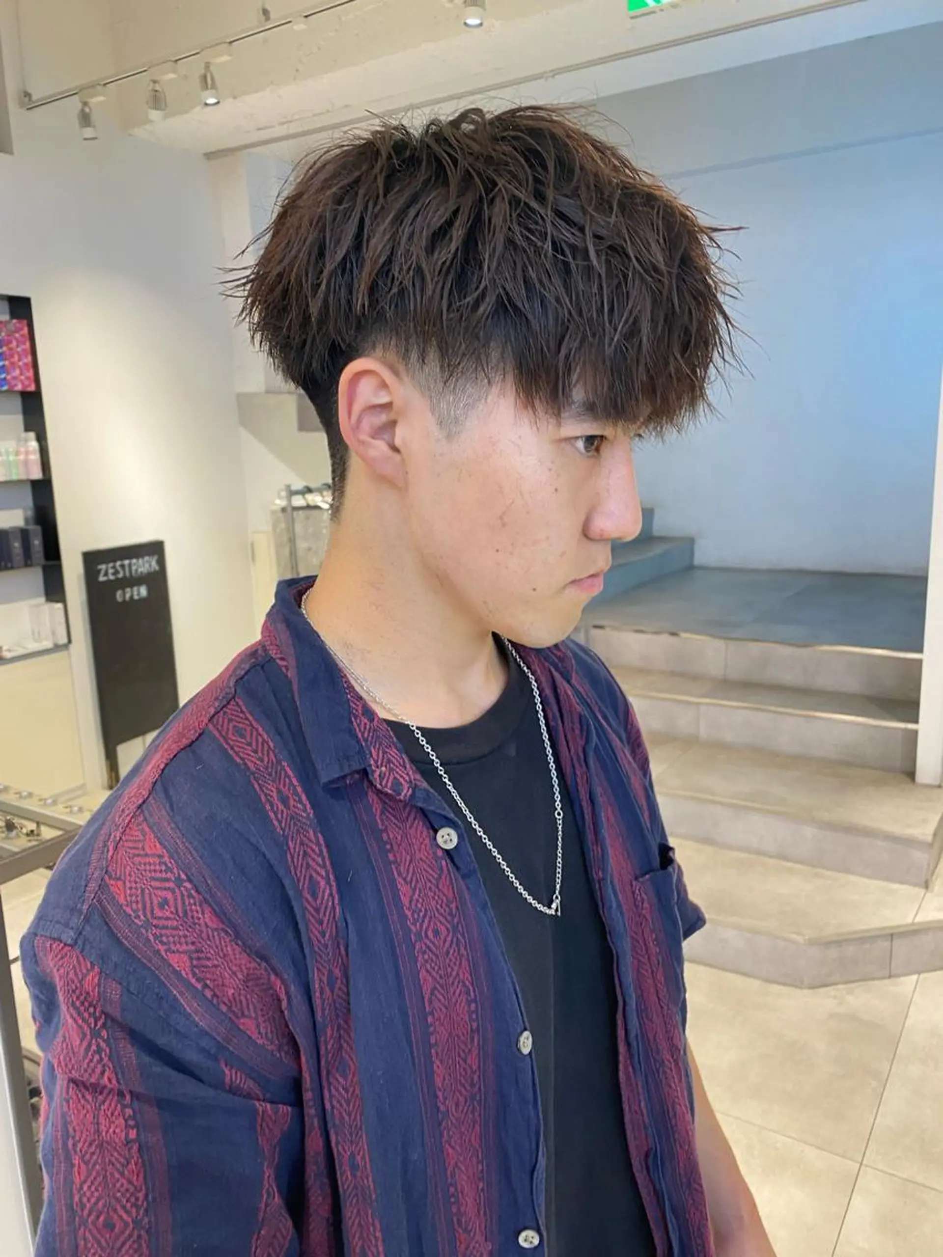 メンズ 新宿【メンズパーマ】 塩澤太一のヘアスタイル