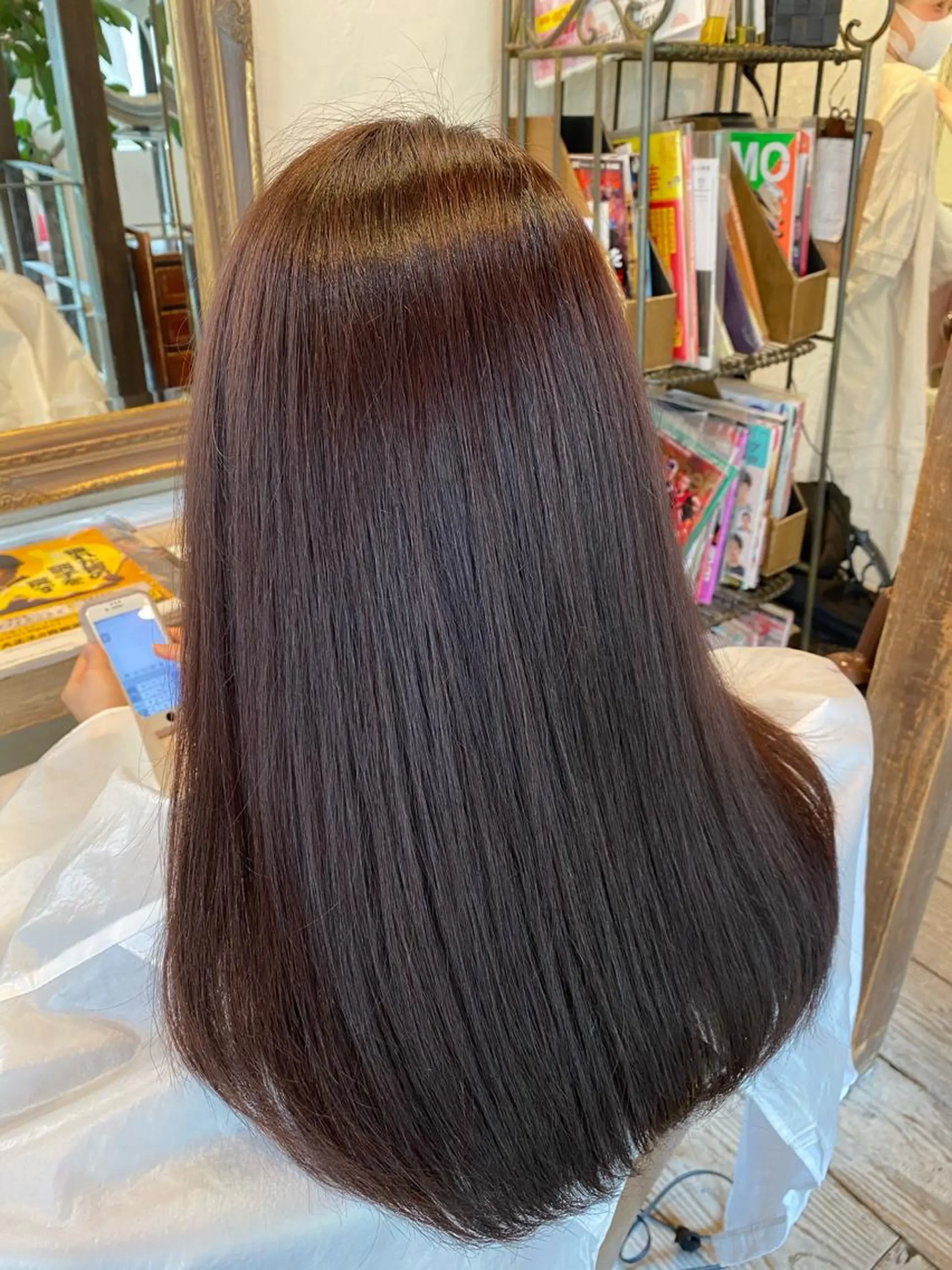ロング カラー メンズカット KOUKIのヘアスタイル