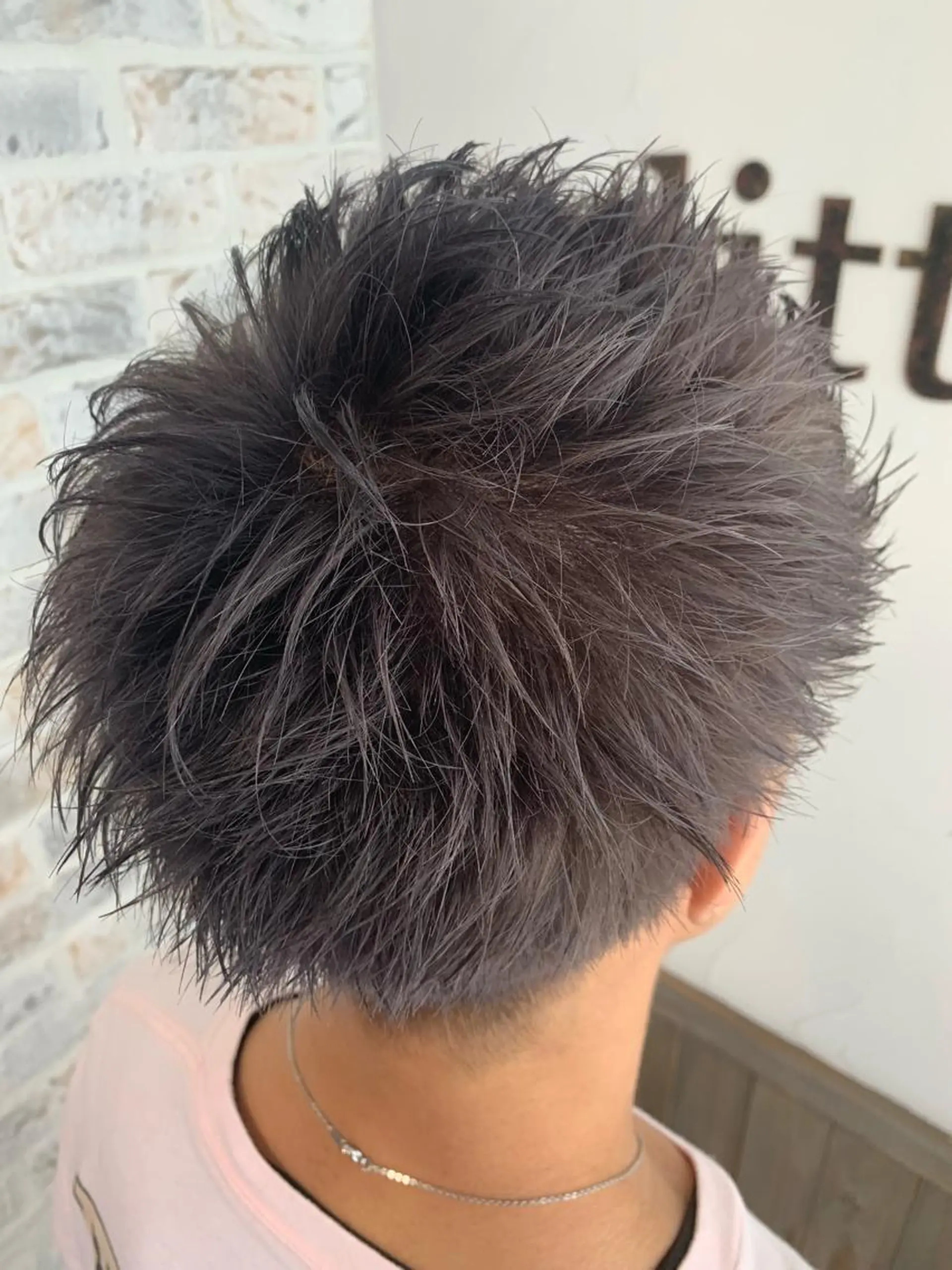 ショート メンズ カット ヘアカラー トリートメント 【gemini店長】 メンズ特化中野稜平のヘアスタイル