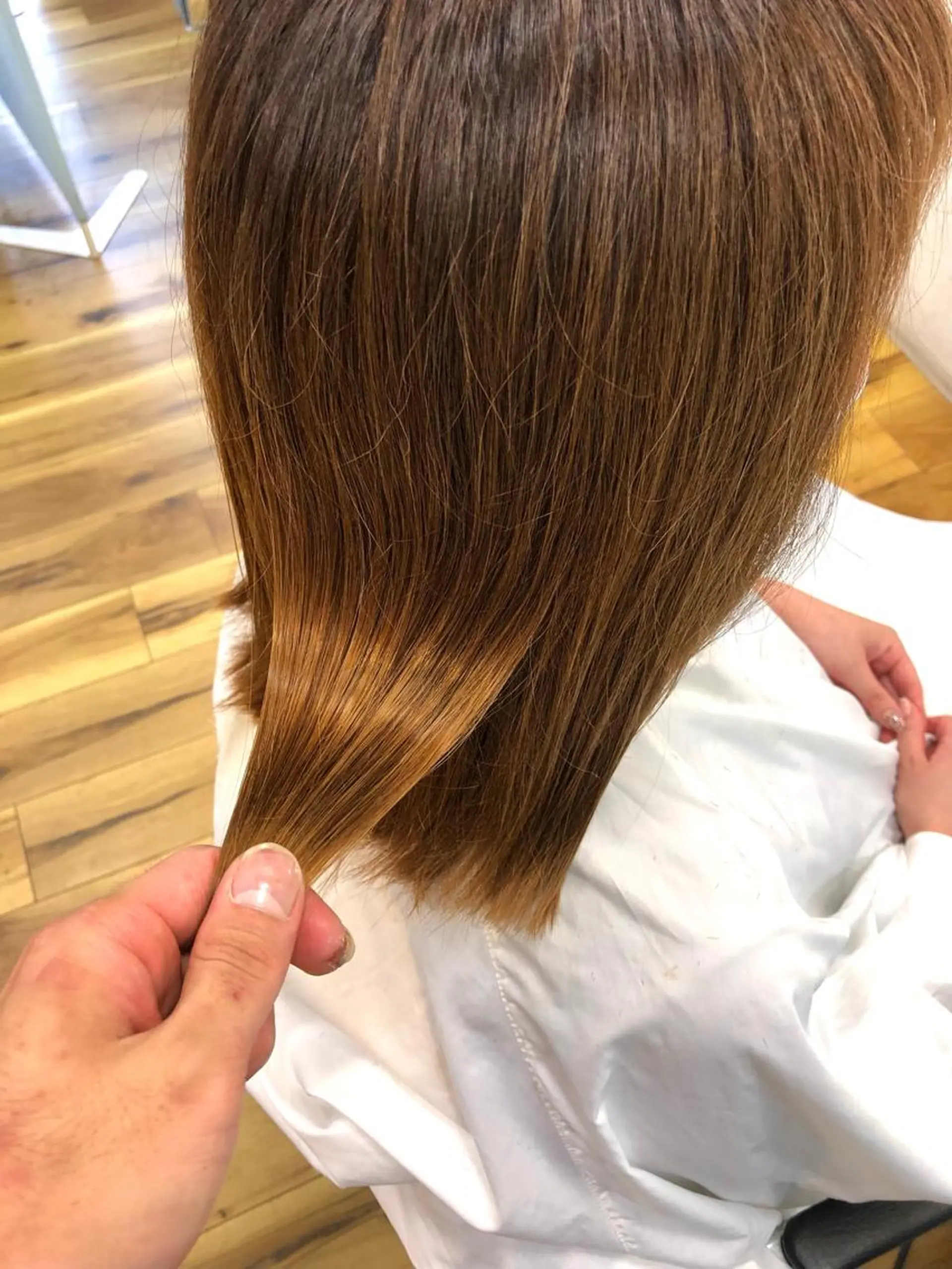 セミロング トリートメント ツイスパ特化 メンズサロンのヘアスタイル