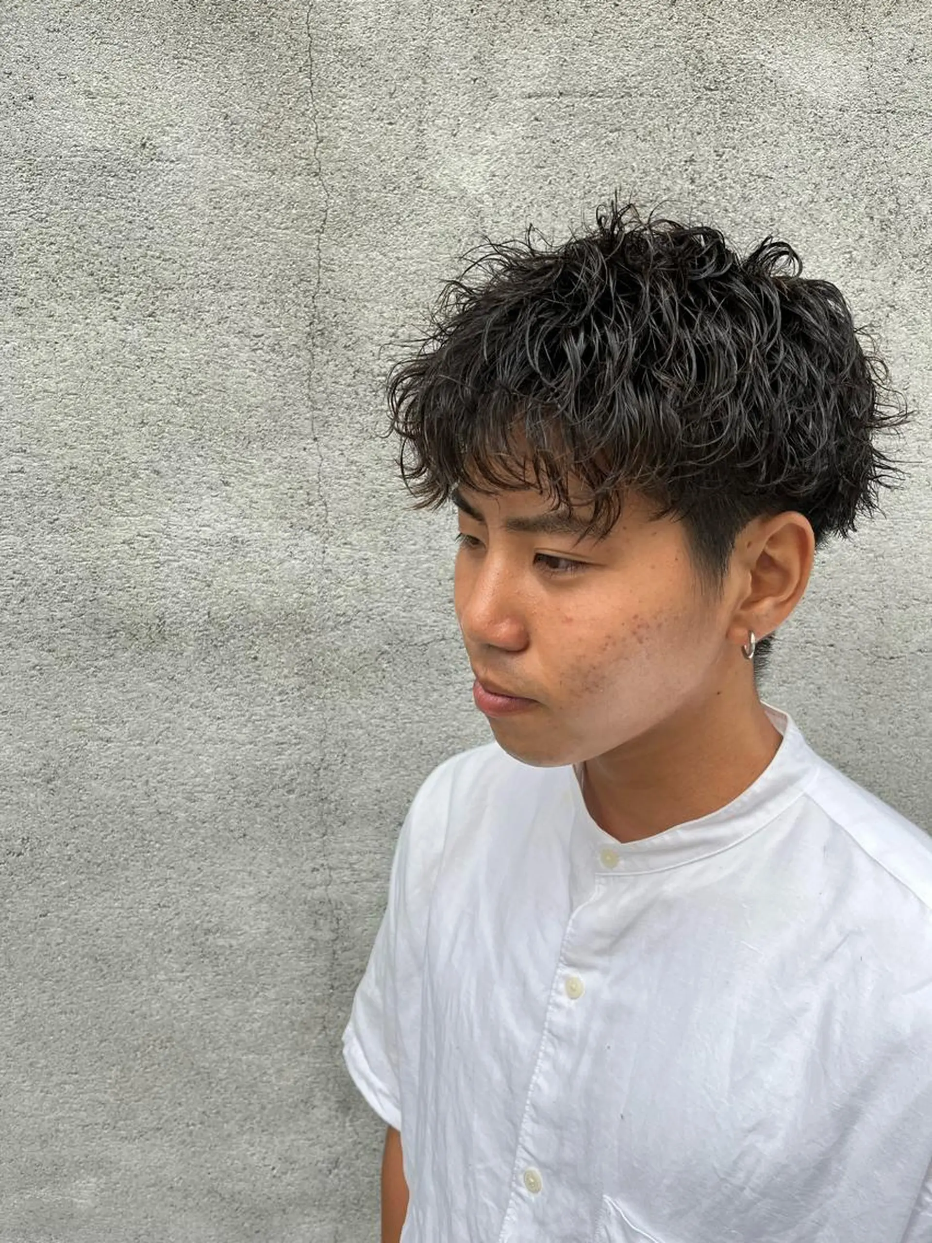 パーマ メンズ パーマ／透明感 🍃Hidetoraのヘアスタイル