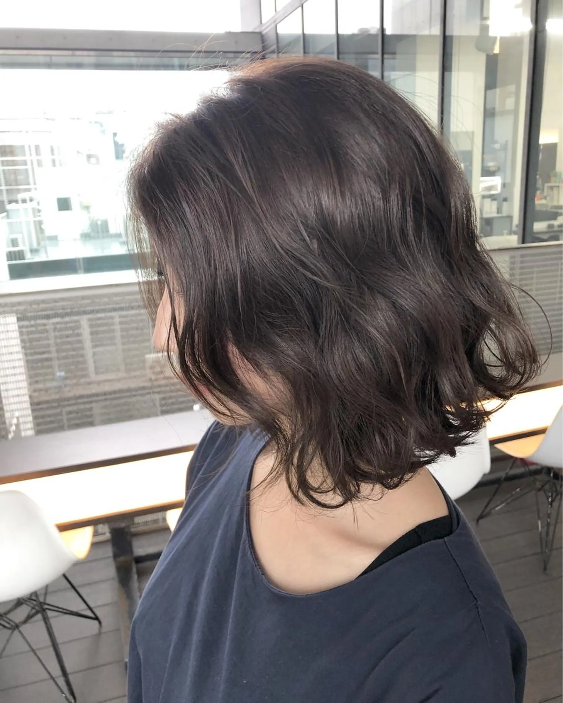 ミディアム ヘアカラー トリートメント 八谷 将平のヘアスタイル