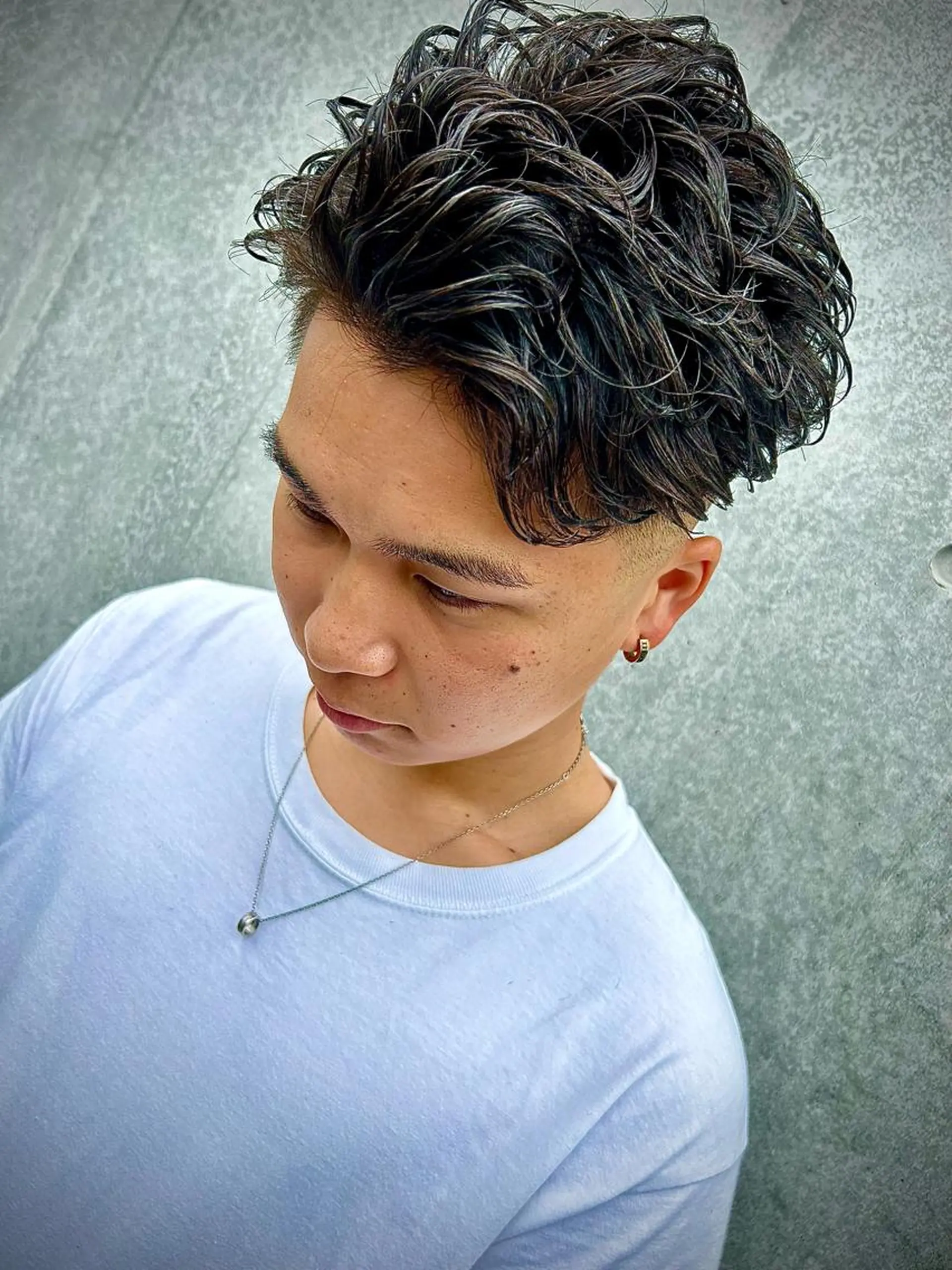 パーマ メンズ メンズパーマ カット パーマ men's salon SOL所属・TAIYO帯広/ メンズパーマ/波巻きのヘアスタイル