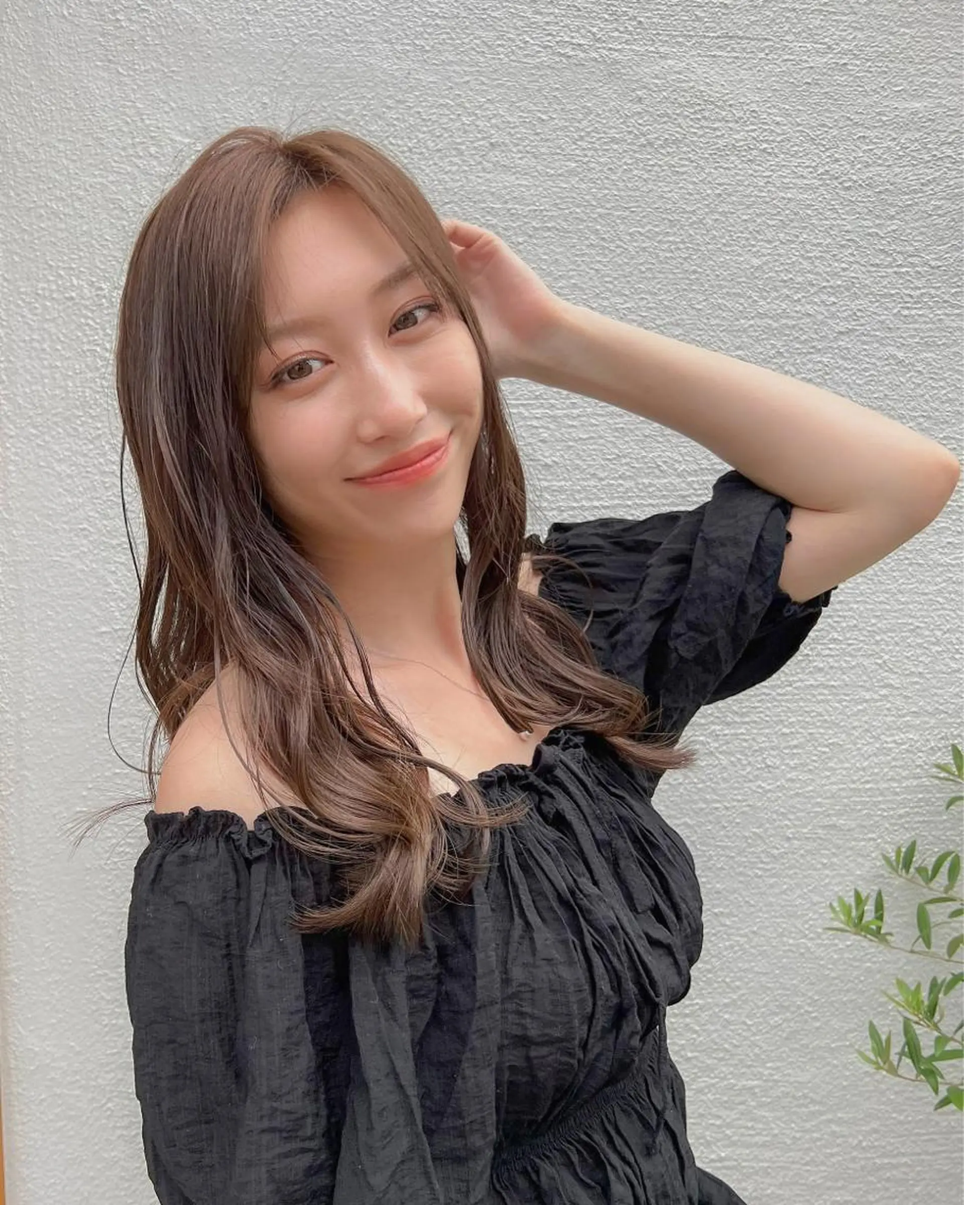 ロング カラー ベージュカラー ブリーチ ブリーチなしカラー オリーブベージュ カット ヘアカラー トリートメント 色素薄めカラー❤︎ chihiroのヘアスタイル