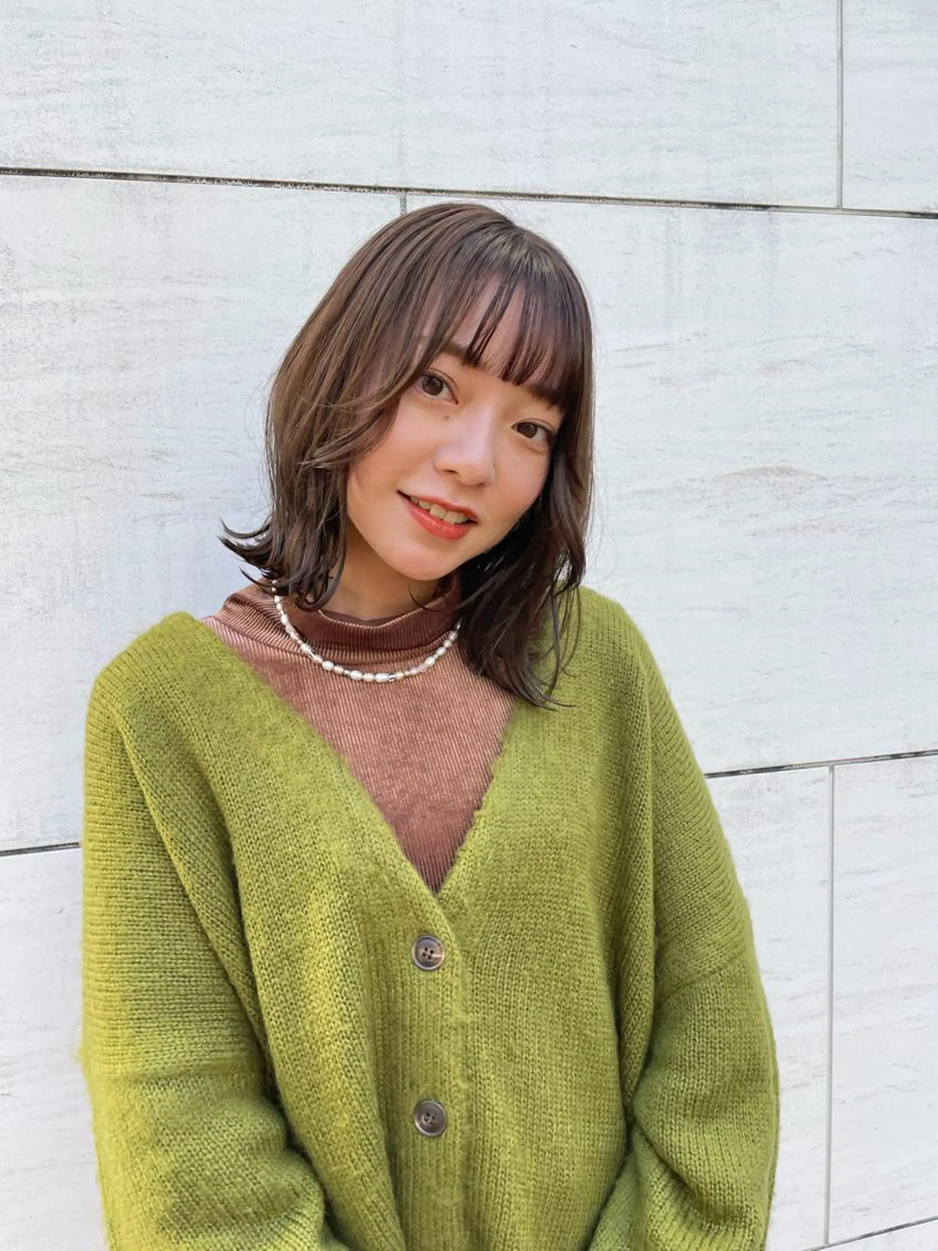 ミディアム カラー 透明感カラー ダブルカラー イルミナカラー ボブ 学生 ボブヘアカット Rikapi❤️のヘアスタイル