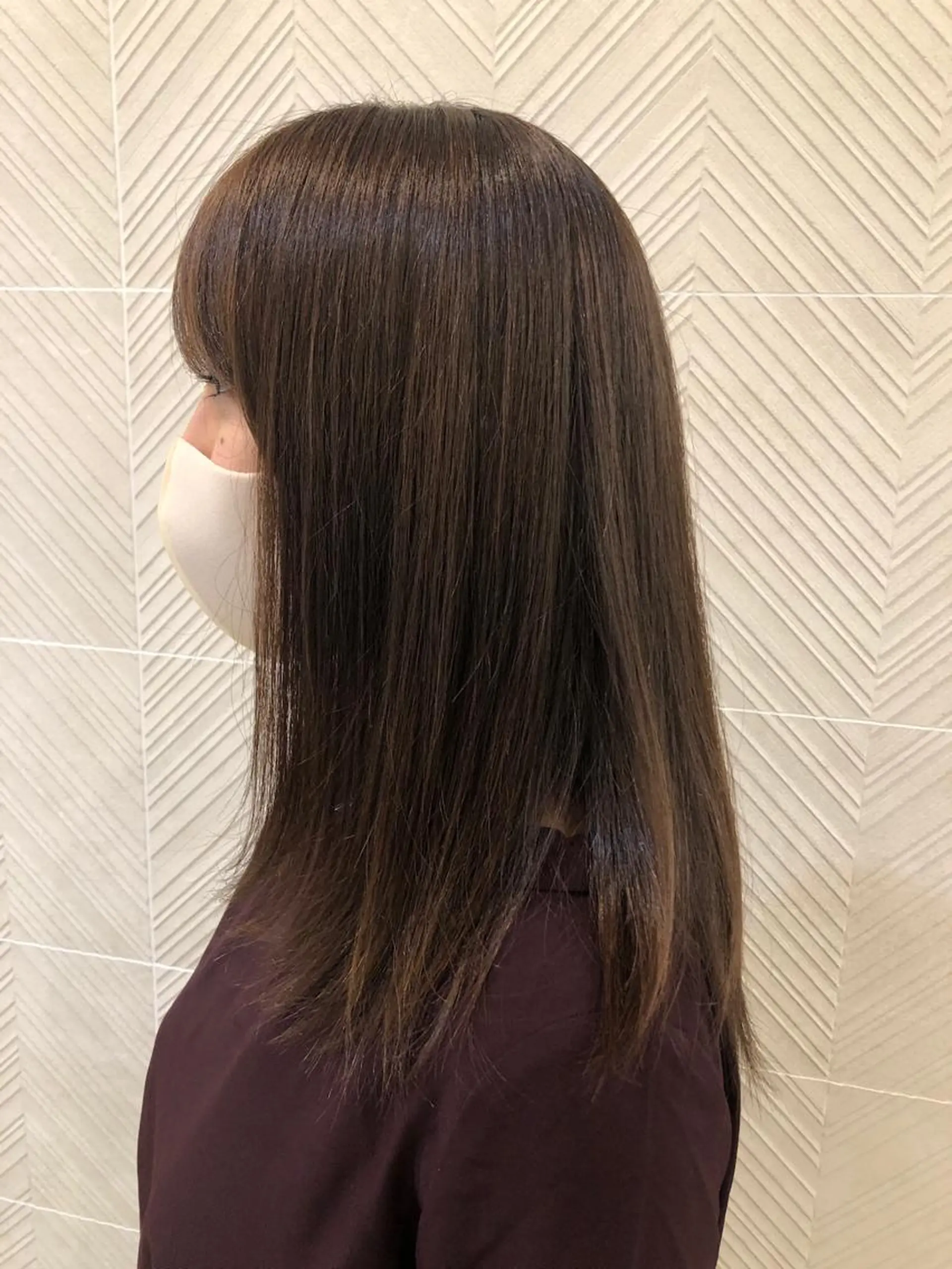 ロング カラー ベージュカラー ブラウンカラー ブラウンベージュ 透明感カラー ピンクカラー GO TODAY シェアサロン 原宿Verno店所属・ブリーチ/髪質改善/ ボブ特化/よしきのヘアスタイル