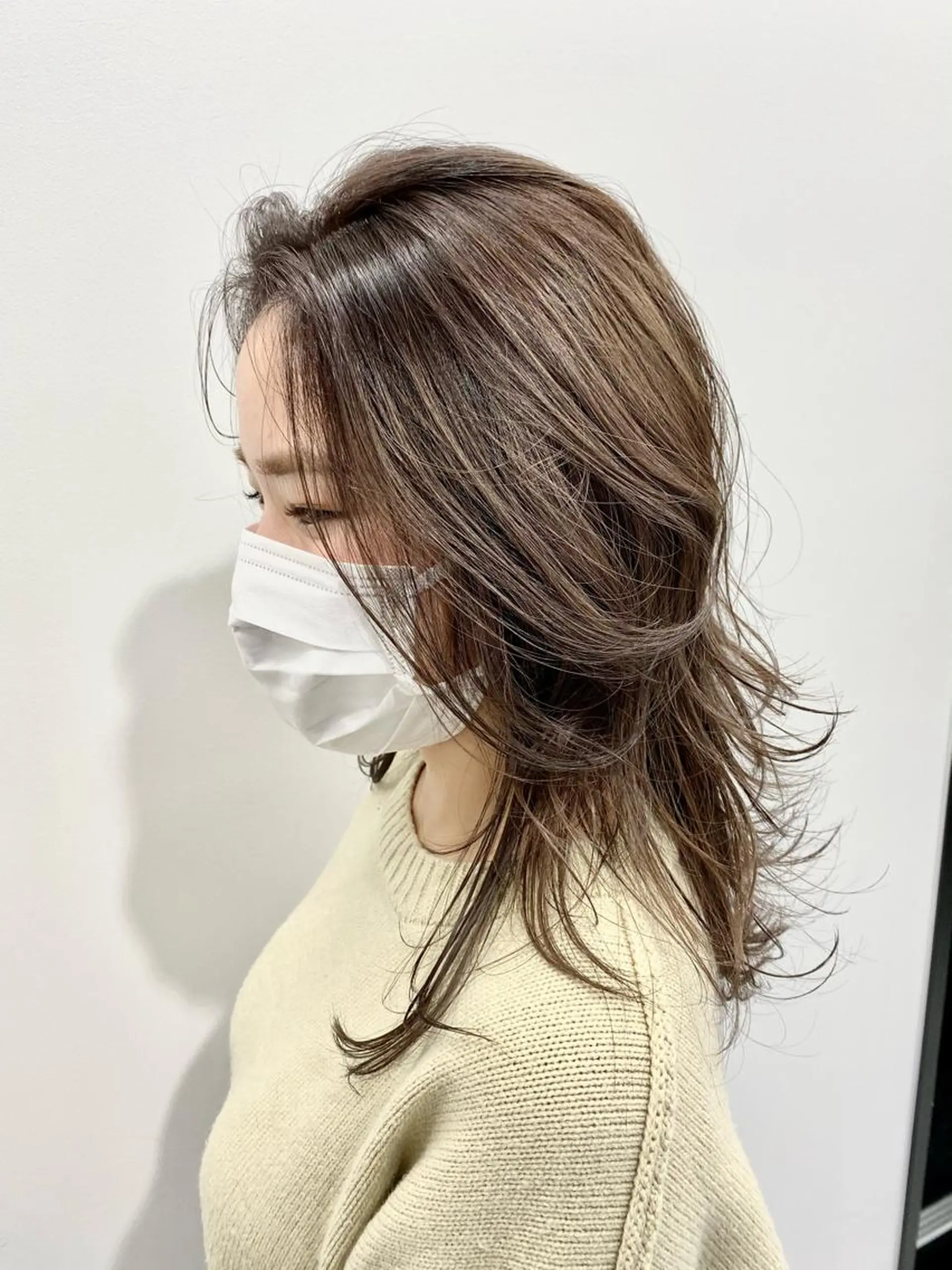 ミディアム 三戸 修平のヘアスタイル