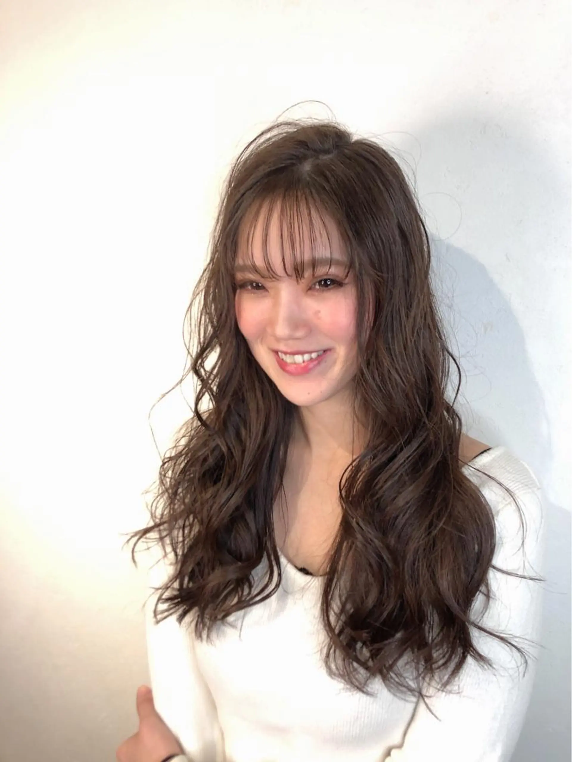 ロング トリートメント カット ヘアカラー トリートメント _WHITE上本町 上本町店のヘアスタイル