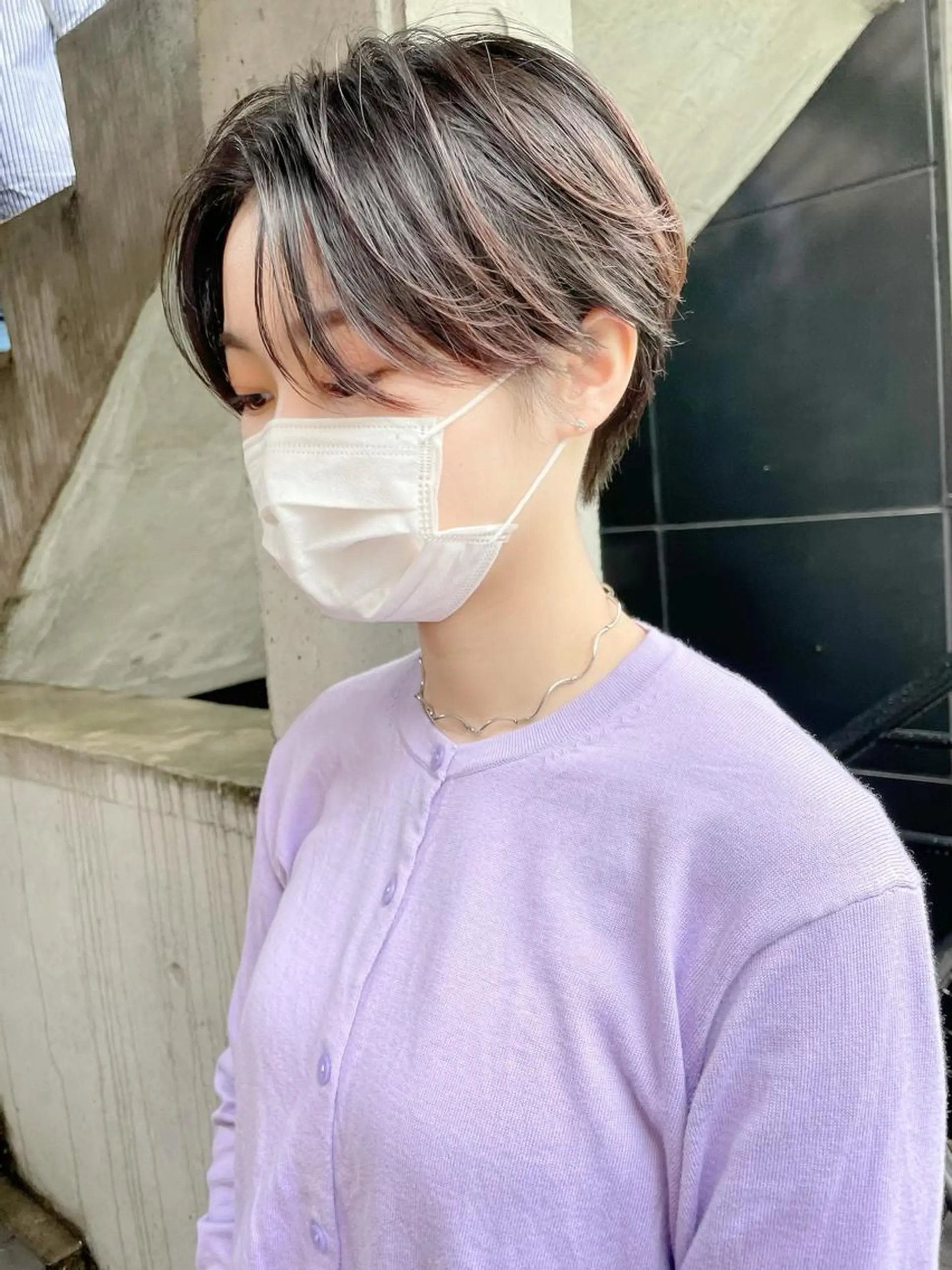 ショート シンプル+αな デザインを 松崎陸のヘアスタイル