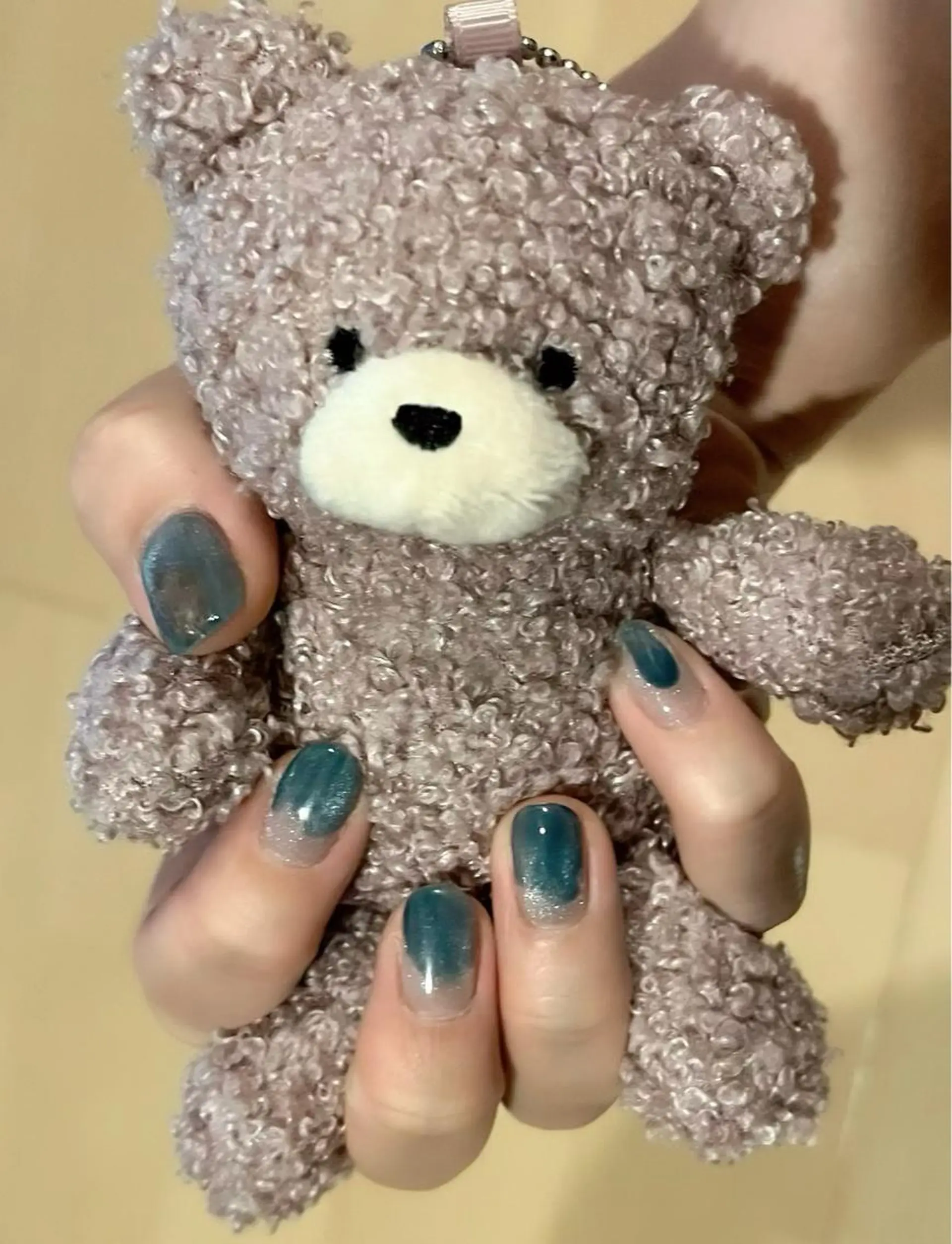 ネイル ブルー マグネットネイル m.yネイル所属・S Mayuのネイルデザイン