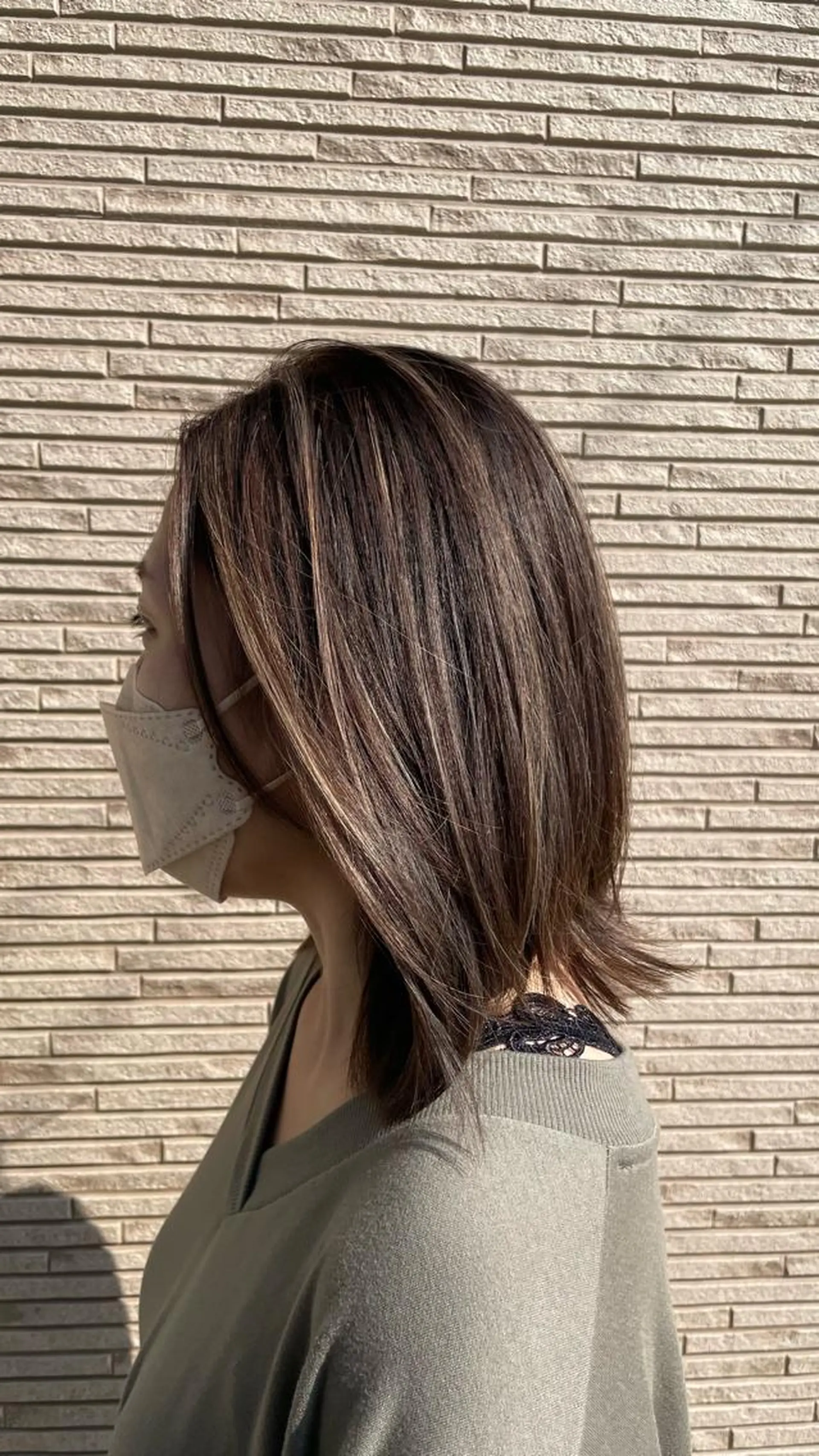 ミディアム miyuki AFLOATのヘアスタイル