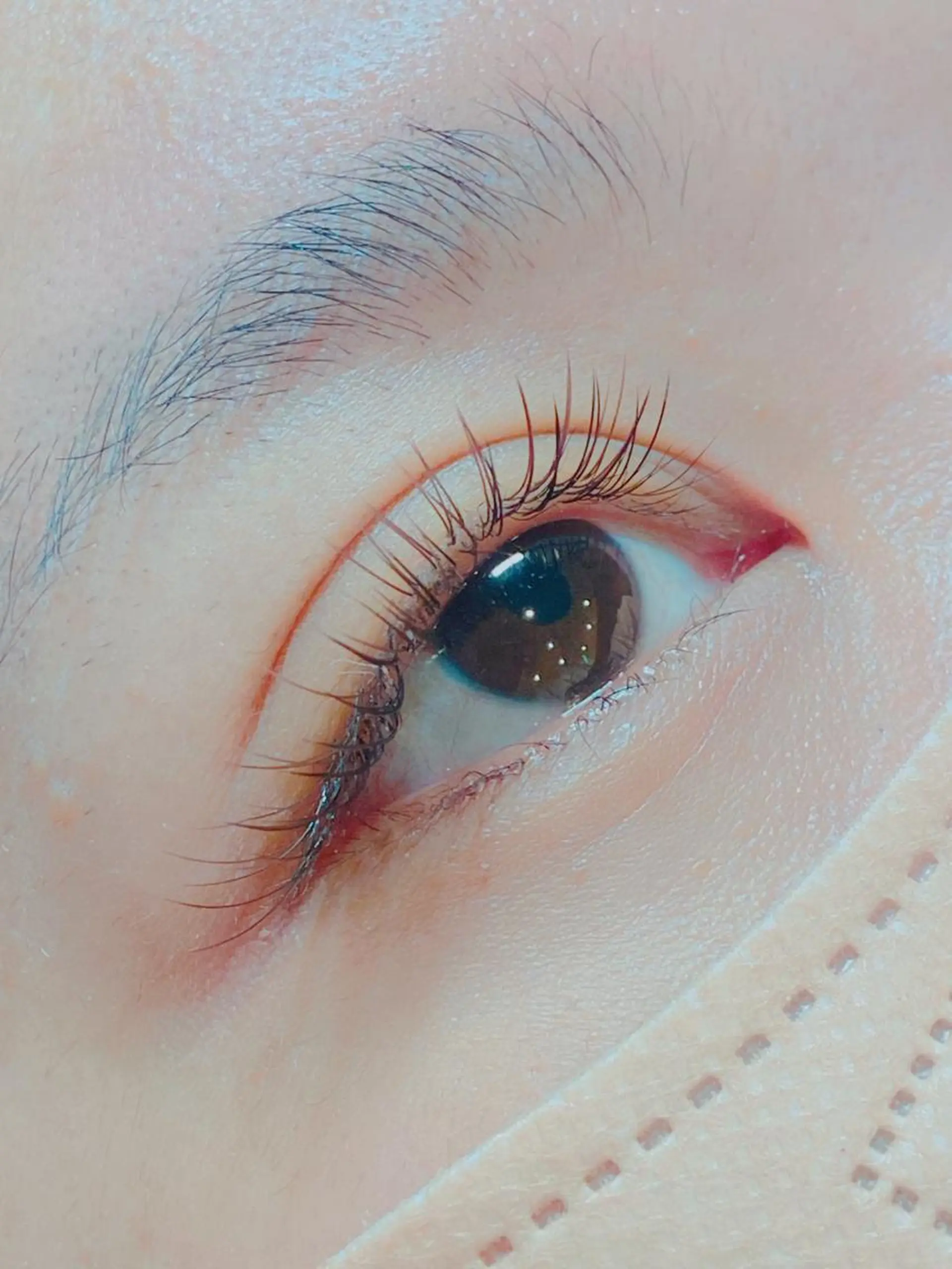 カラー 黒髪 ブラウンカラー Lash by Glisse所属・Lash by Glisseのマツエク・マツパデザイン