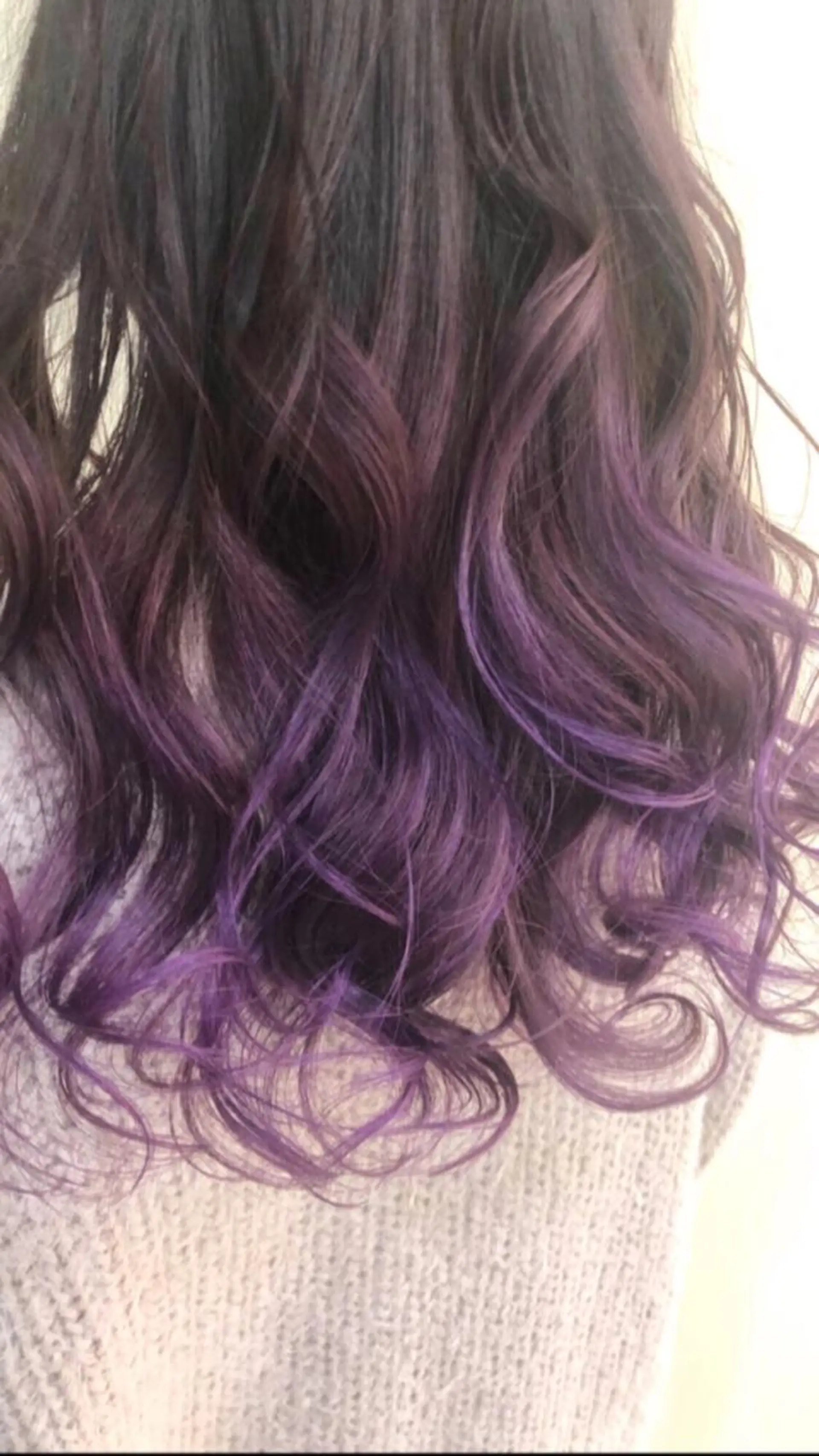 ロング カラー グラデーションカラー パープルカラー カット ヘアカラー トリートメント 髪質改善/美髪矯 正ヤマモトハルキのヘアスタイル